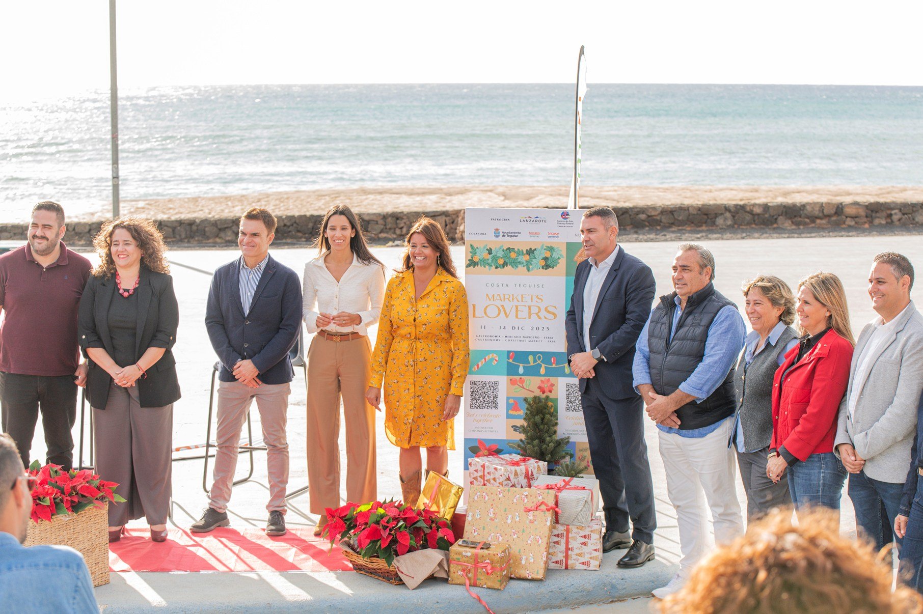 Presentación del Mercado Navideño de Costa Teguise