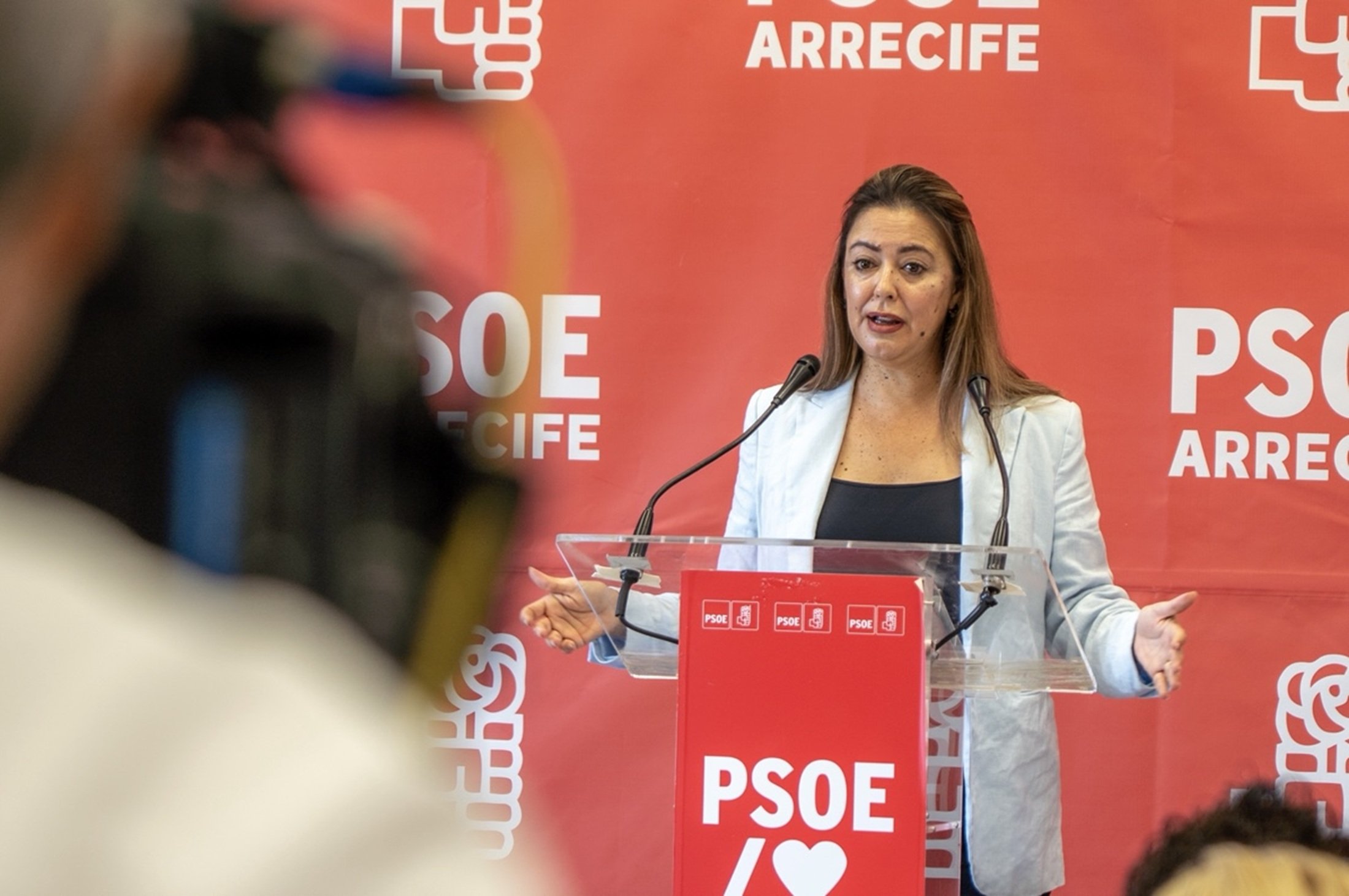 Loli Corujo, secretaria general del PSOE de Lanzarote y diputada en el Congreso