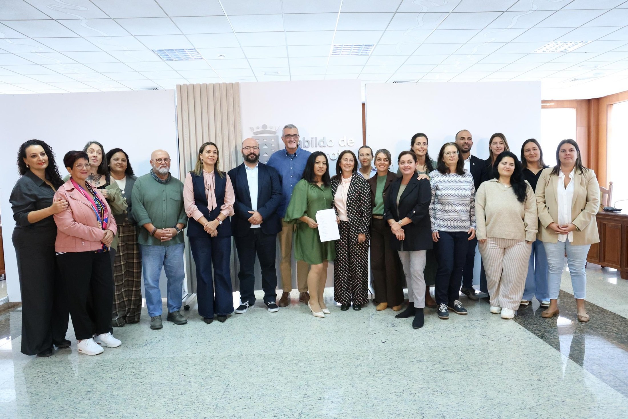 Firma del Protocolo Insular por la Inclusión