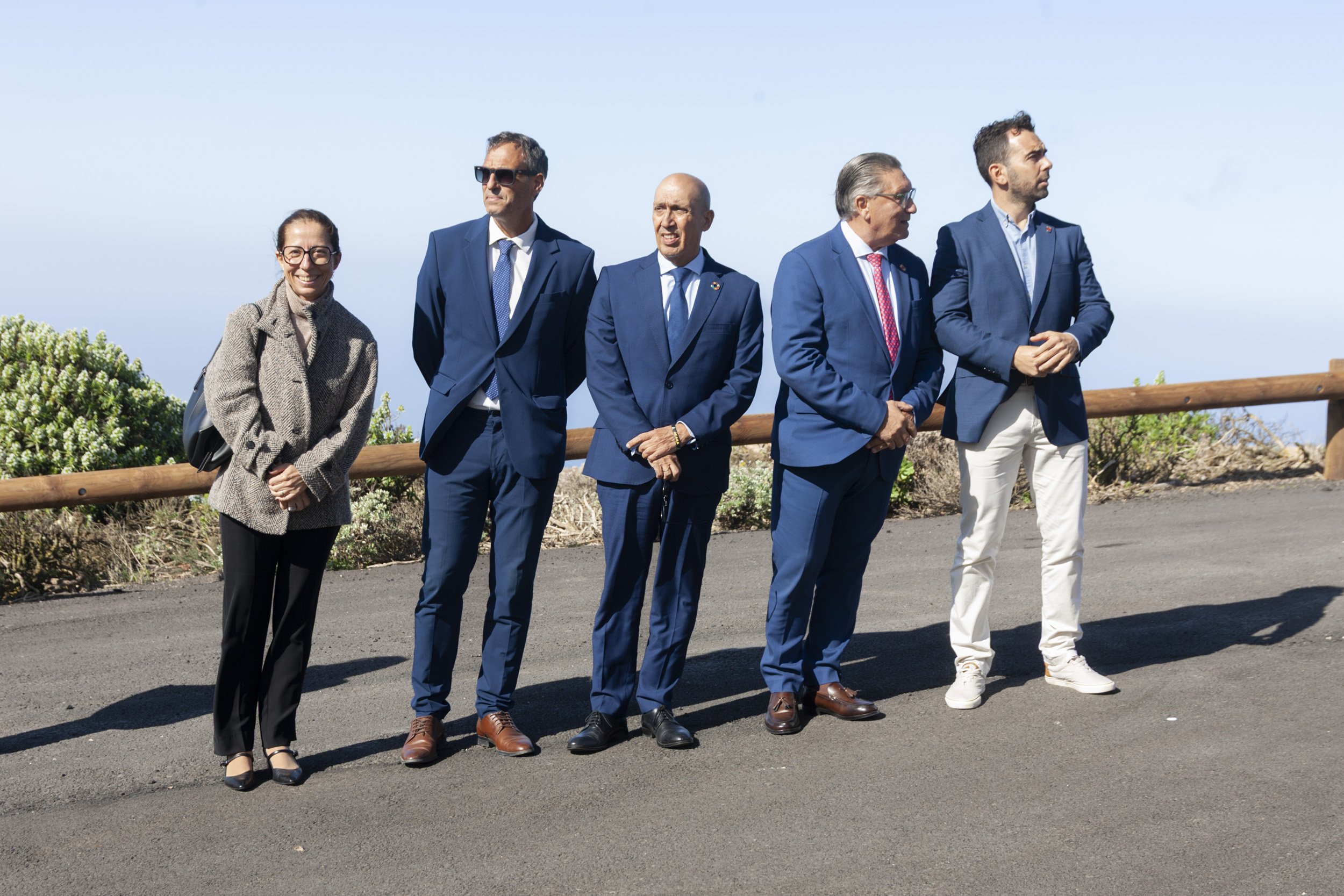 Inauguración del nuevo radar LRR en Peñas del Chache