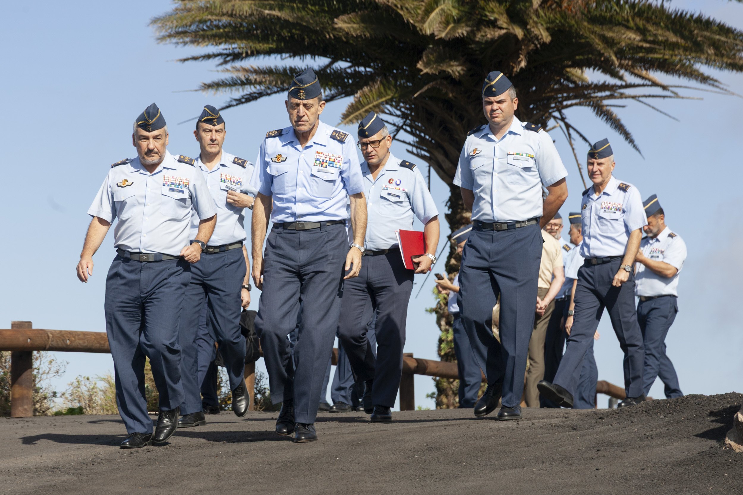 Inauguración del nuevo radar LRR en Peñas del Chache