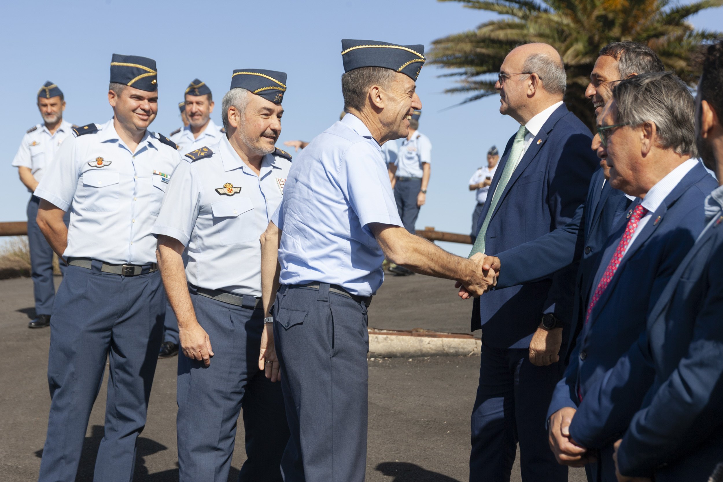 Inauguración del nuevo radar LRR en Peñas del Chache