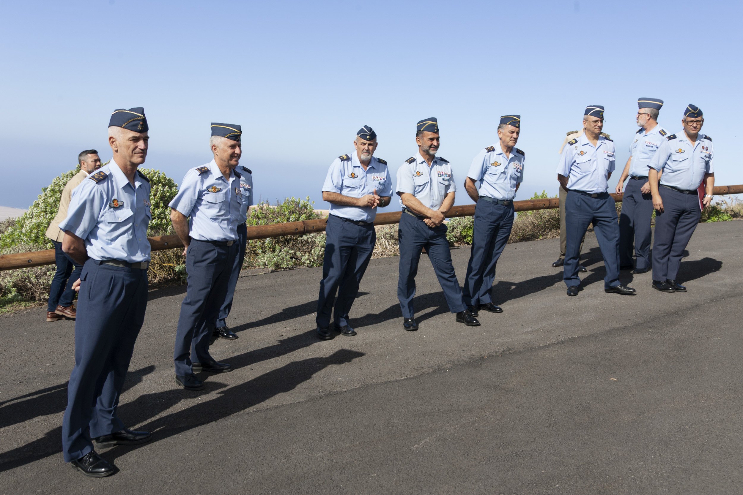 Inauguración del nuevo radar LRR en Peñas del Chache