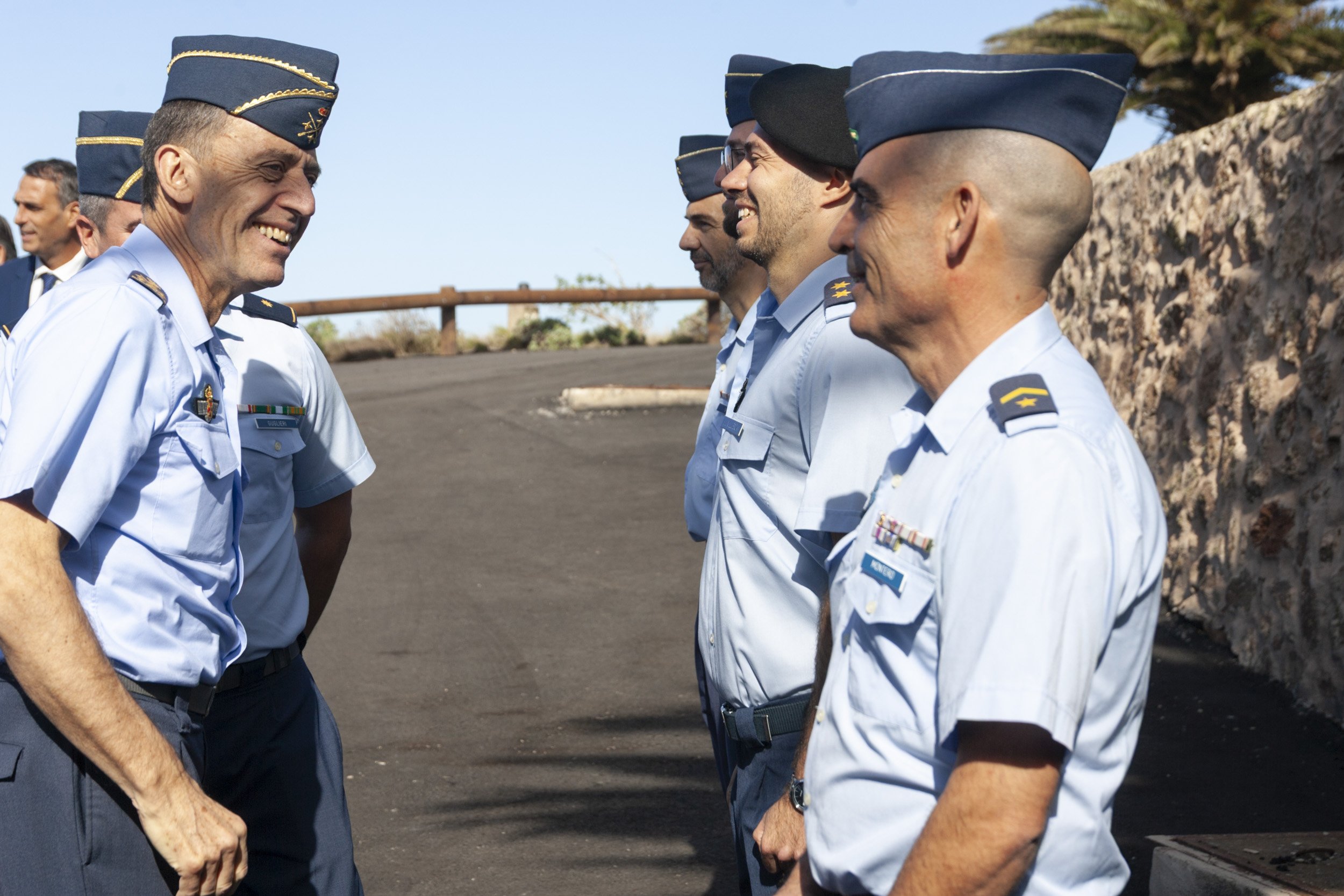 Inauguración del nuevo radar LRR en Peñas del Chache