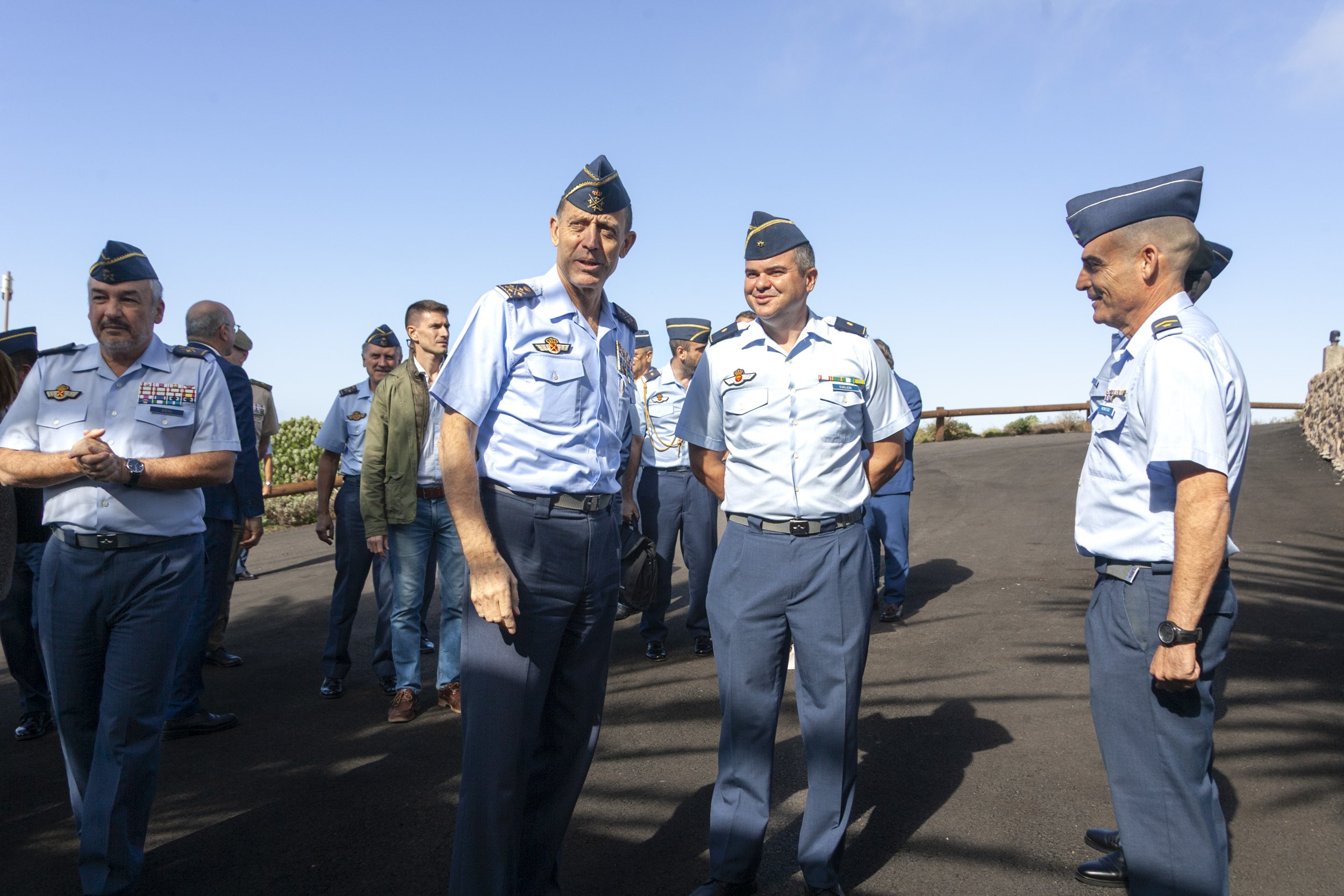 Inauguración del nuevo radar LRR en Peñas del Chache