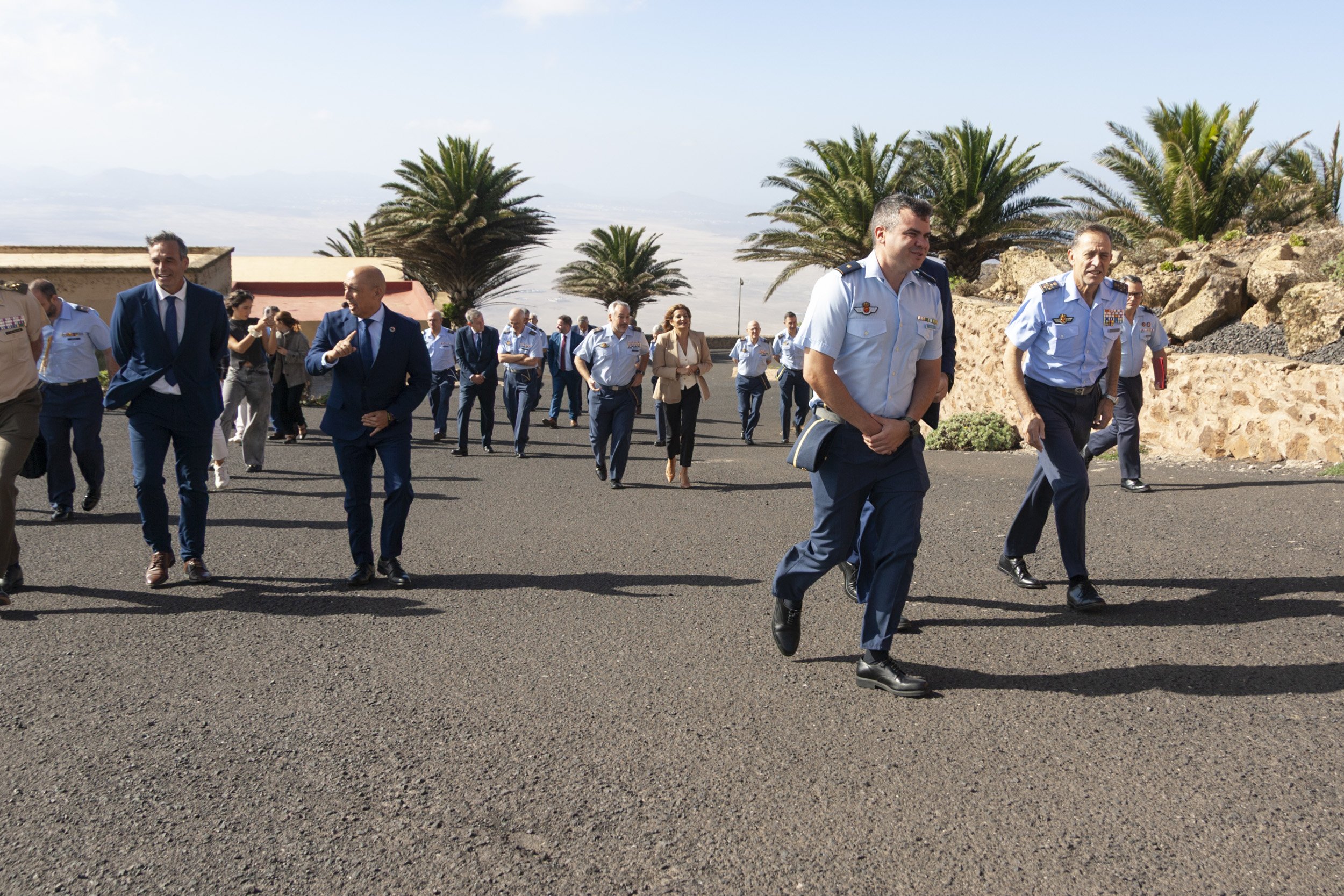 Inauguración del nuevo radar LRR en Peñas del Chache