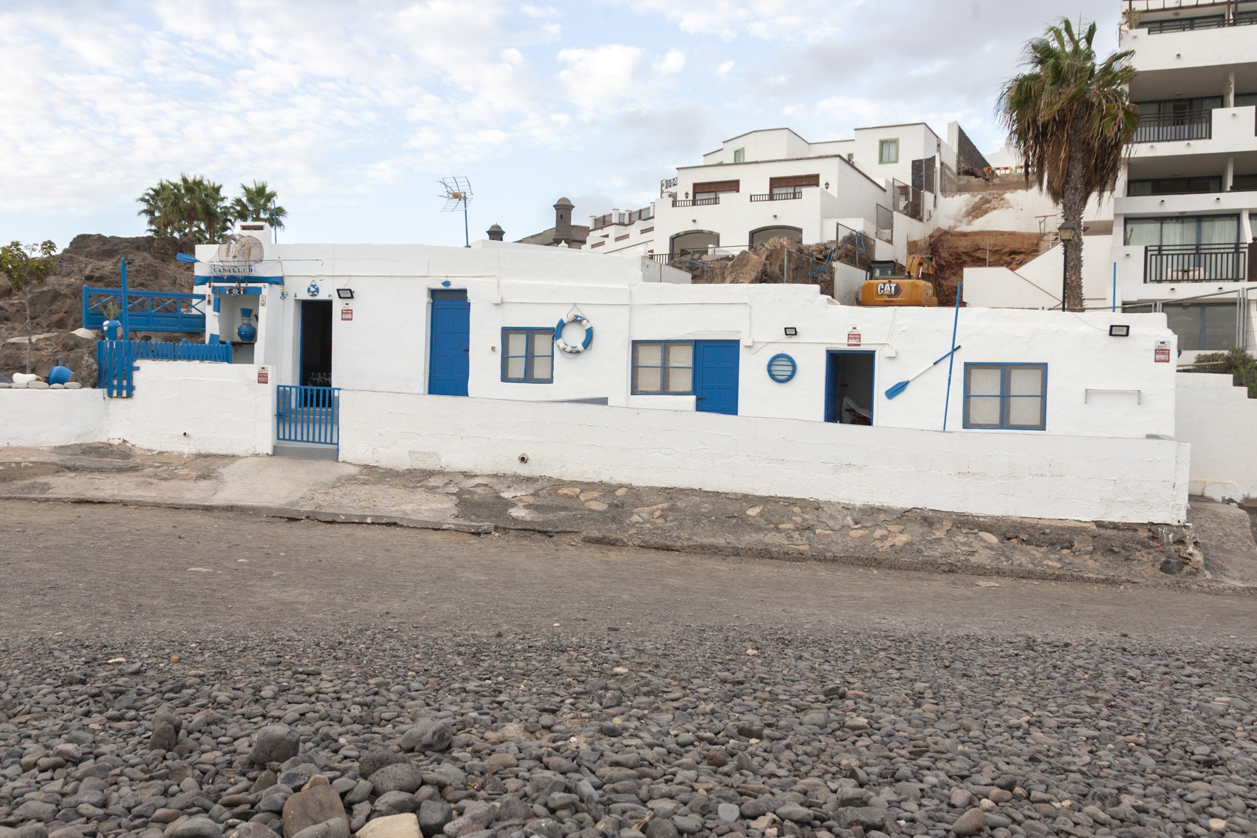 La casita de la playa El Afre junto al Papagayo Arena (Fotos: Juan Mateos) La casita de la playa El Afre junto al Papagayo Arena (Fotos: Juan Mateos)