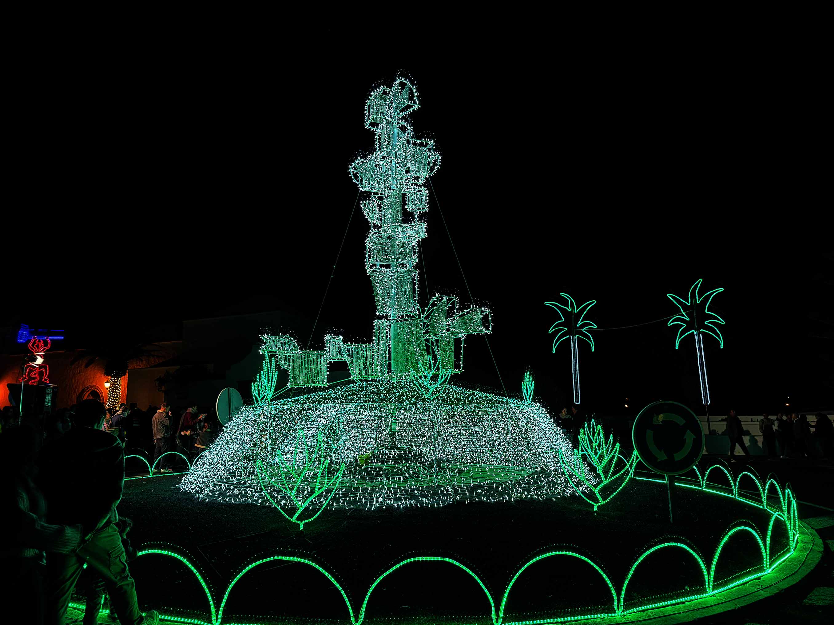 Belén y encendido de Tinajo. Fotos: La Voz. Belén y encendido de Tinajo. Fotos: La Voz.