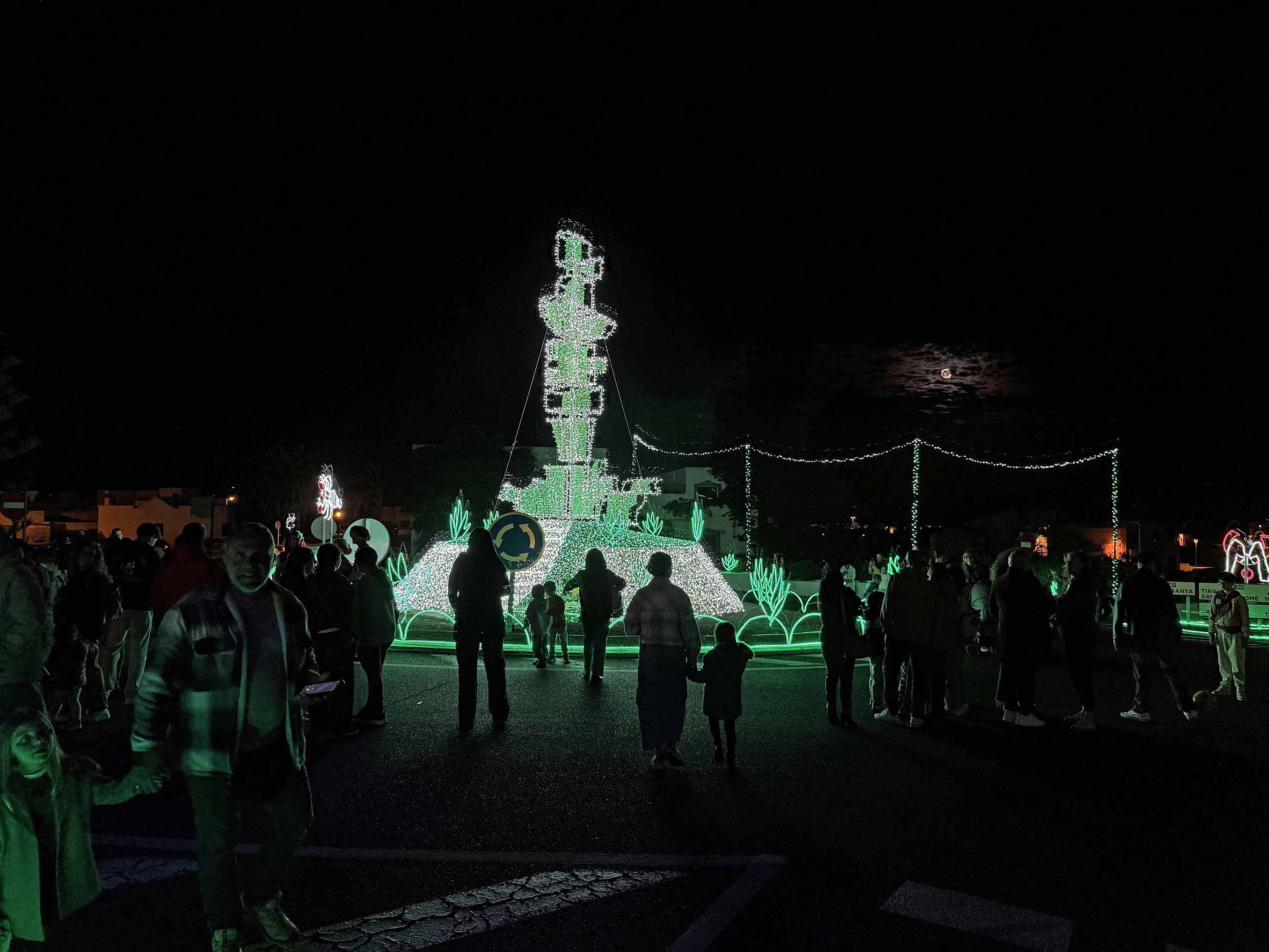 Belén y encendido de Tinajo. Fotos: La Voz. Belén y encendido de Tinajo. Fotos: La Voz.