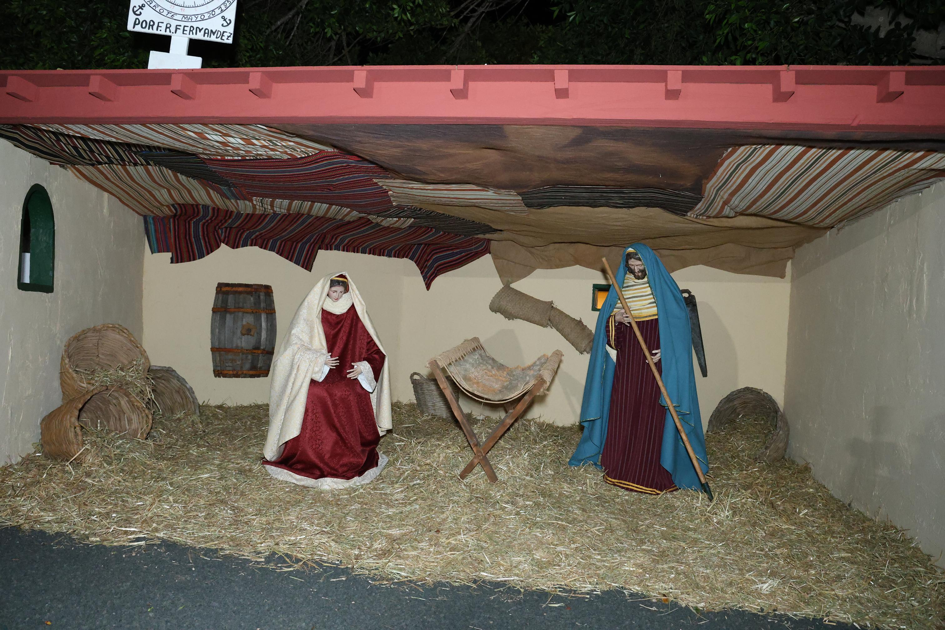 Belén y encendido de Tinajo. Fotos: La Voz. Belén y encendido de Tinajo. Fotos: La Voz.