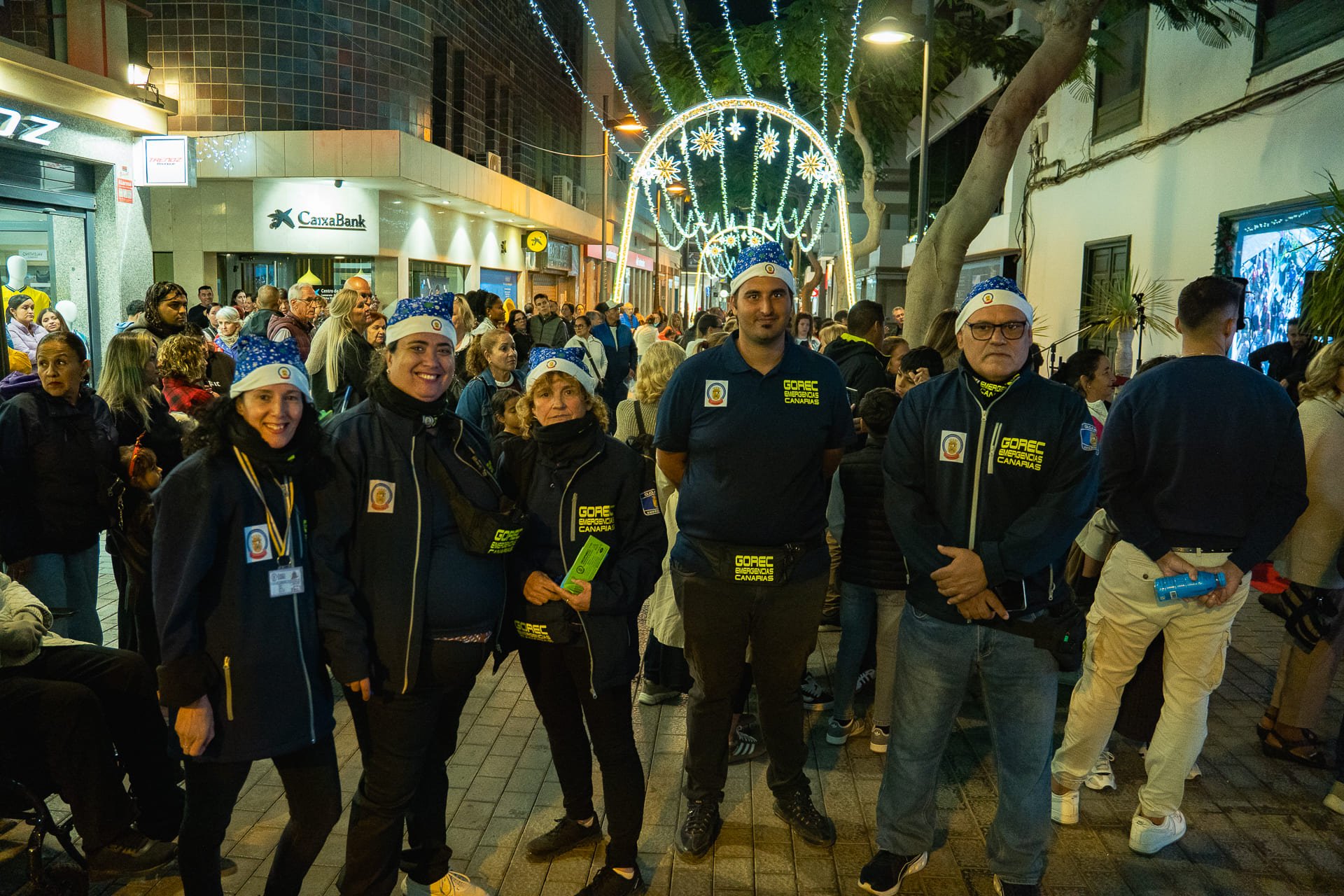 Inauguración del Belén de Arrecife en el Mercadillo. Fotos: Ayuntamiento de Arrecife.