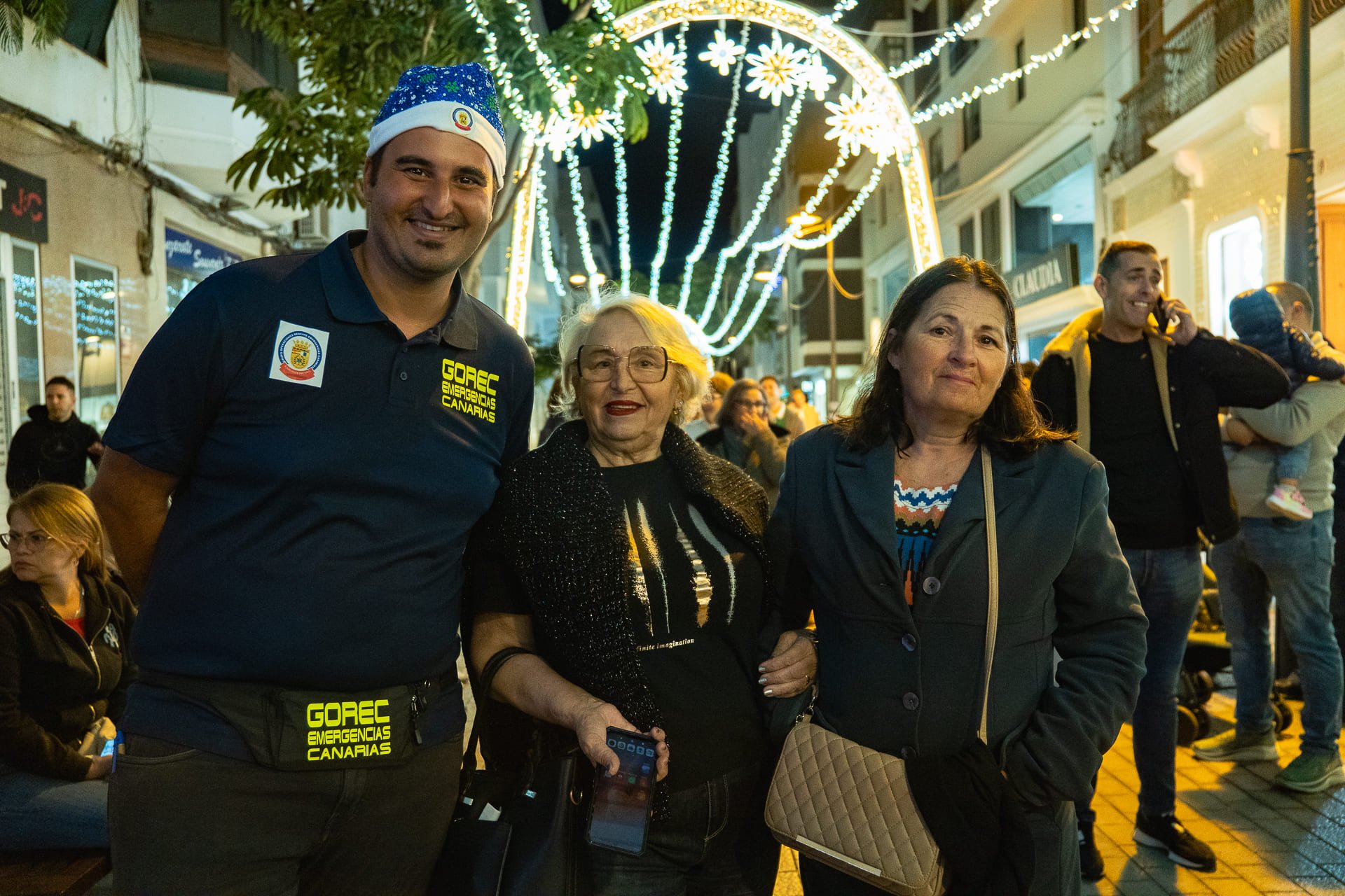 Inauguración del Belén de Arrecife en el Mercadillo. Fotos: Ayuntamiento de Arrecife.