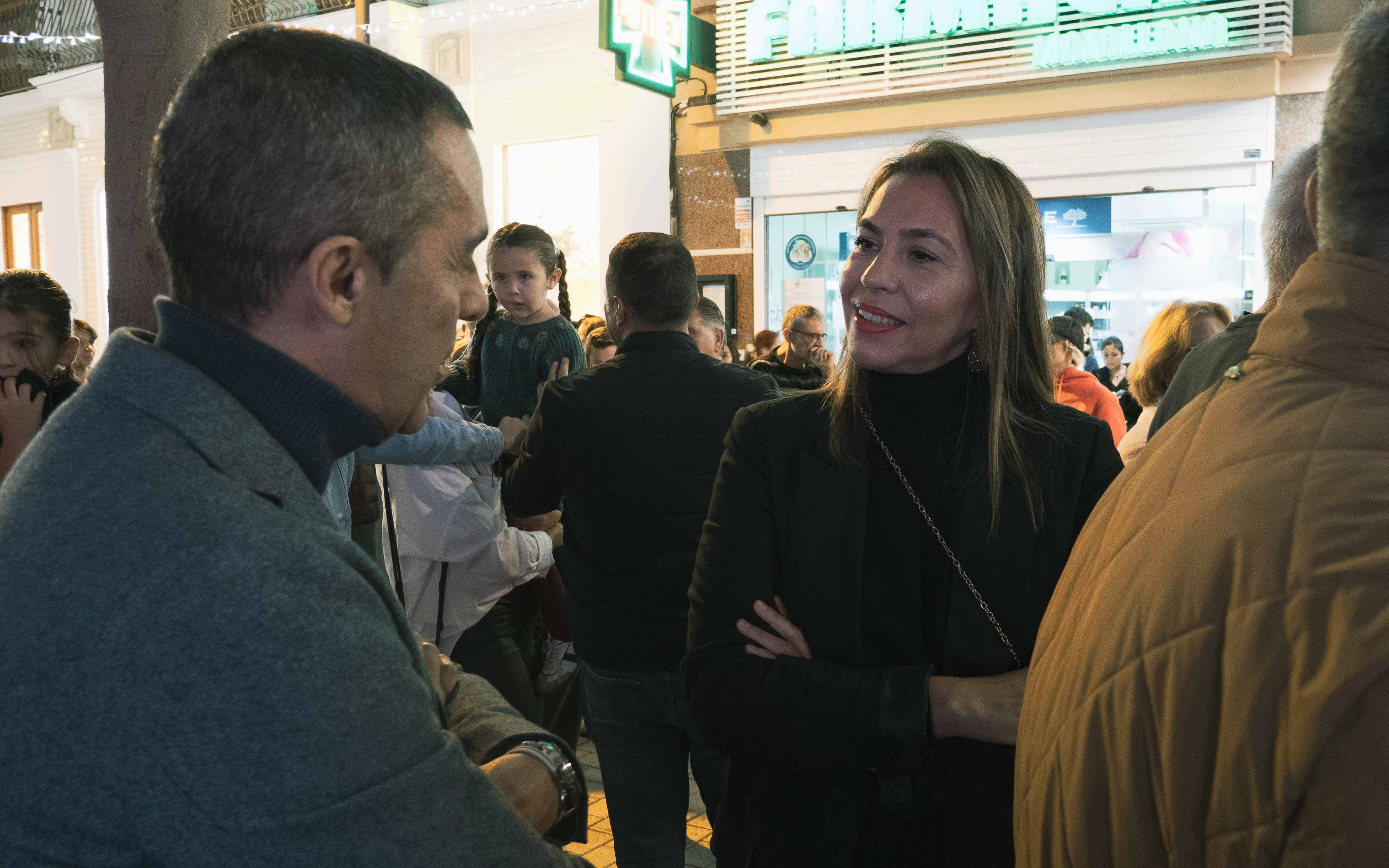 Inauguración del Belén de Arrecife en el Mercadillo. Fotos: Ayuntamiento de Arrecife.