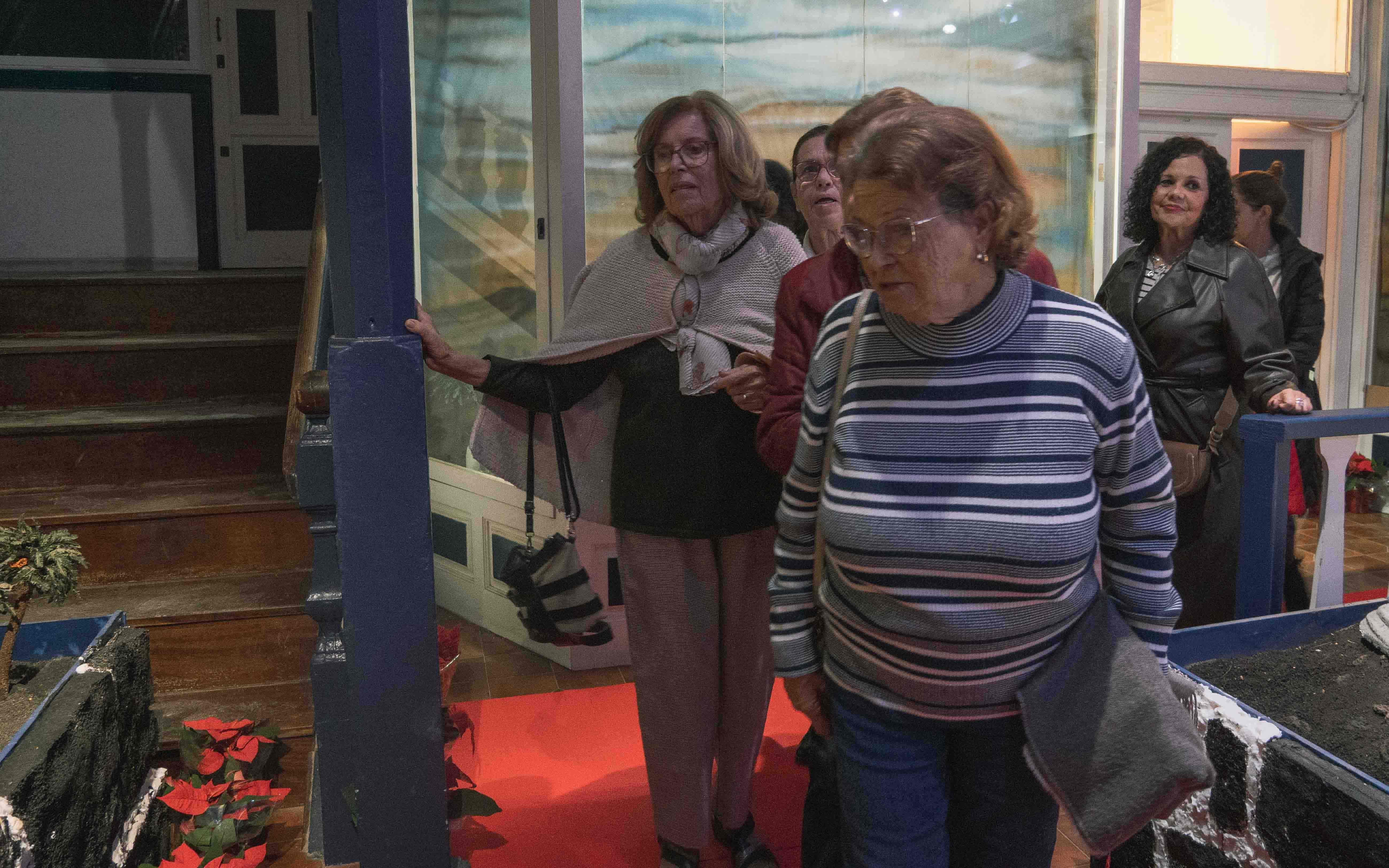 Inauguración del Belén de Arrecife en el Mercadillo. Fotos: Ayuntamiento de Arrecife.