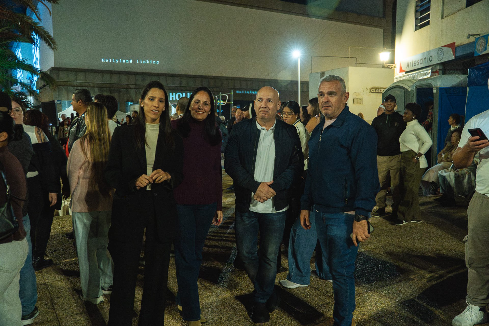 Noche de Velitas en Arrecife. Foto: Ayuntamiento de Arrecife.