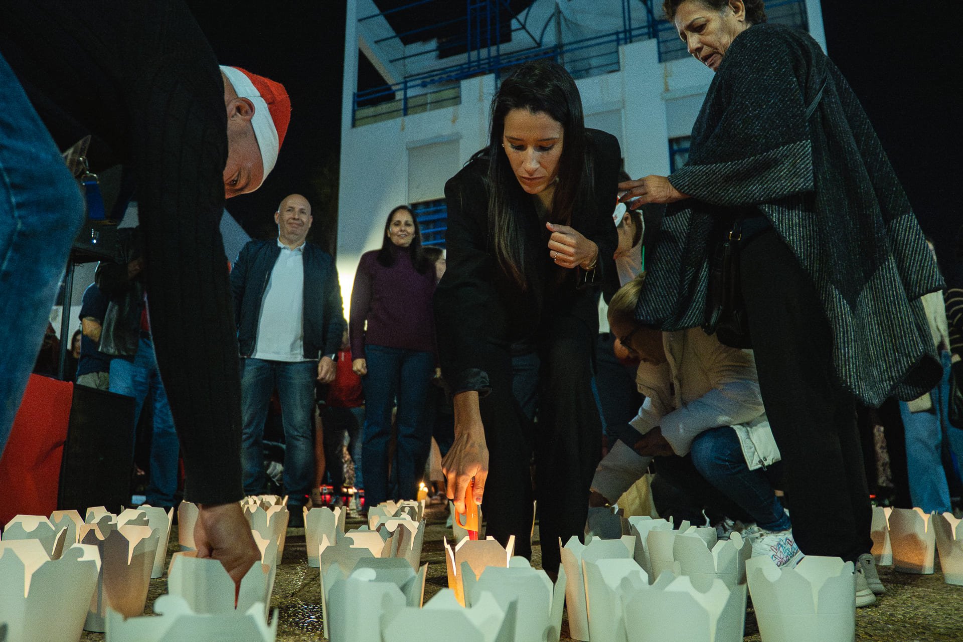 Noche de Velitas en Arrecife. Foto: Ayuntamiento de Arrecife.