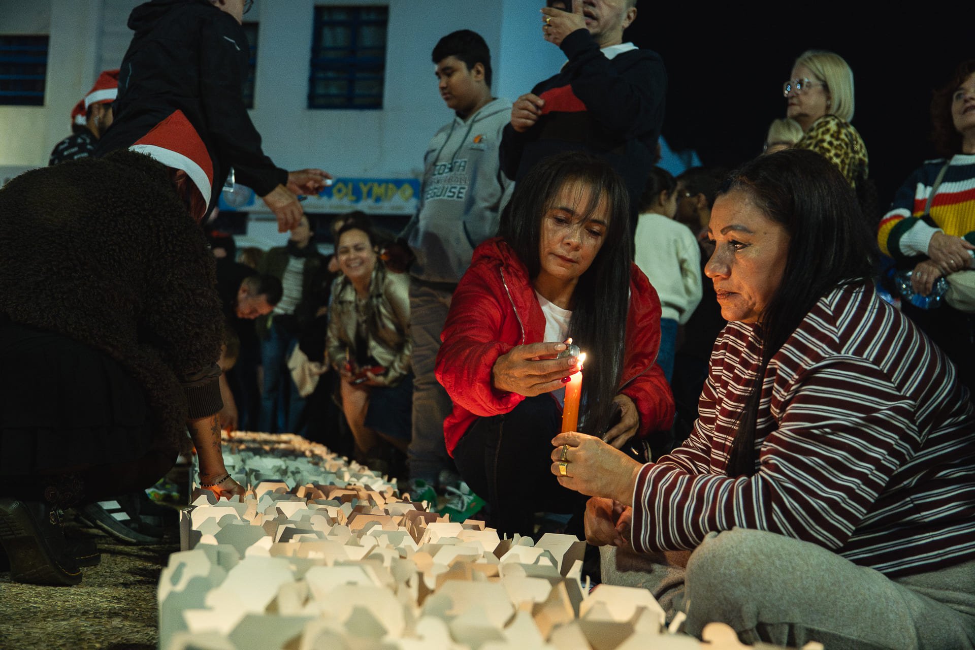 Noche de Velitas en Arrecife. Foto: Ayuntamiento de Arrecife.