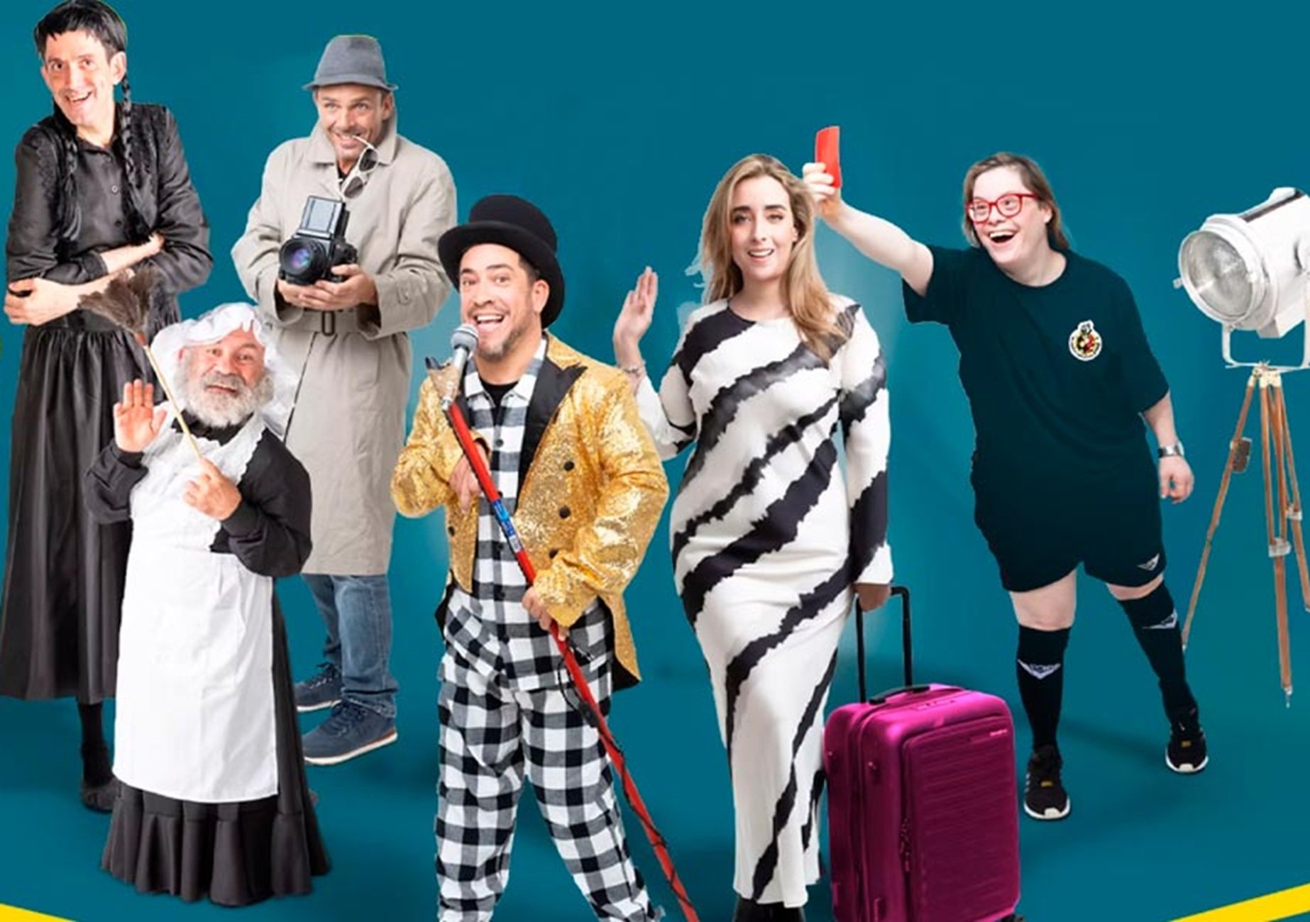 Cartel de la obra Campeones en el teatro 2 Cartel de la obra Campeones en el teatro 2