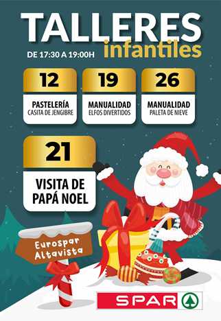 Children's Workshops at Spar (Christmas 2025) Children's Workshops at Spar (Christmas 2025)