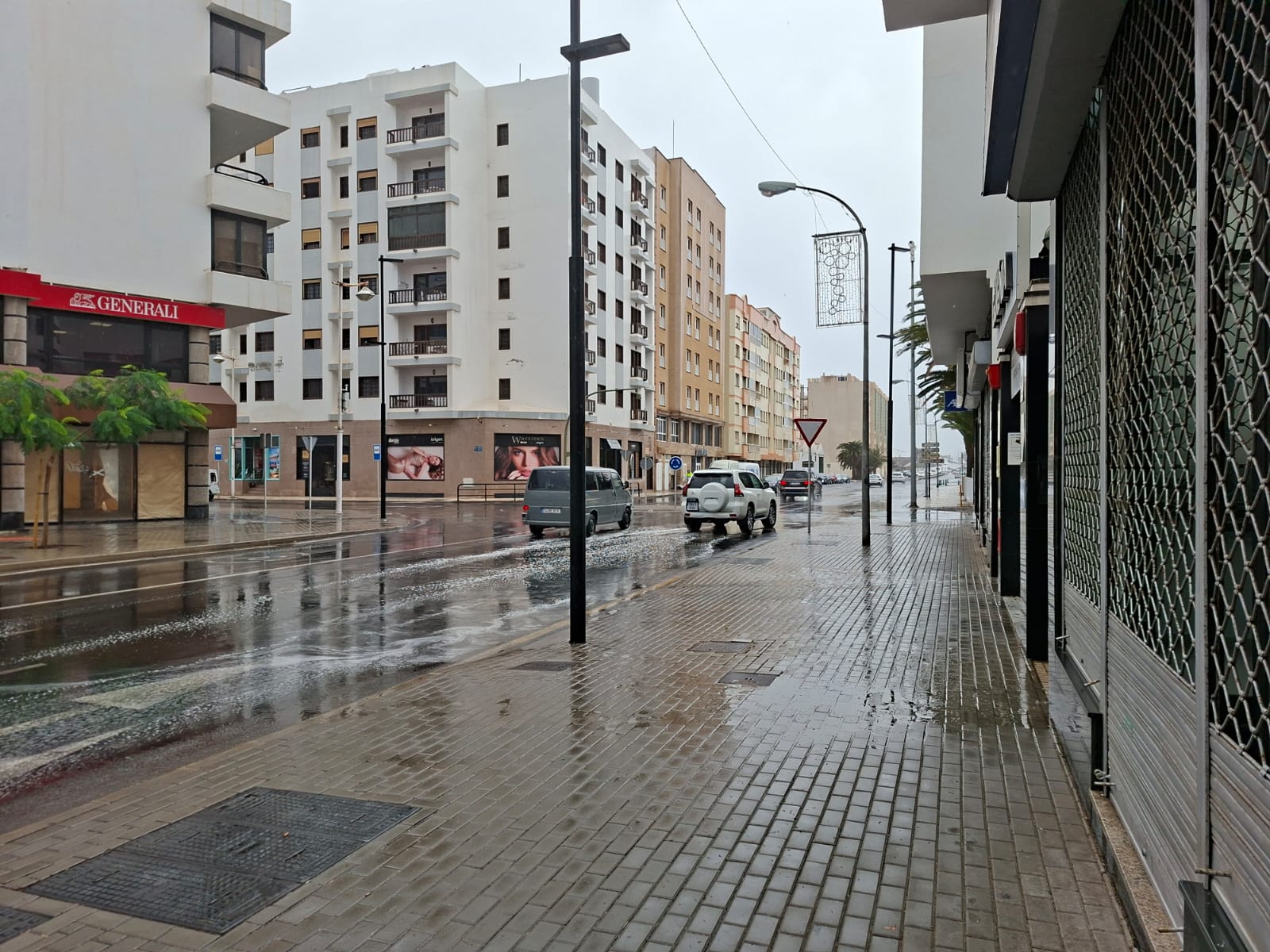 Lluvias en Lanzarote, diciembre 2025