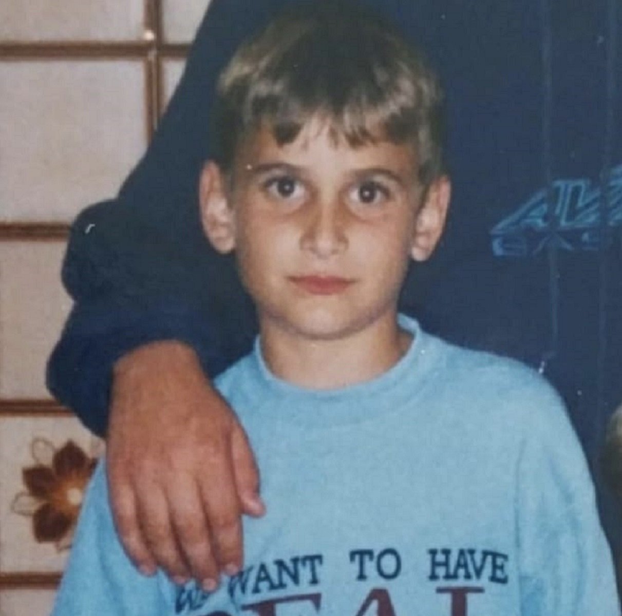 Ciro Molina cuando era un niño Ciro Molina cuando era un niño