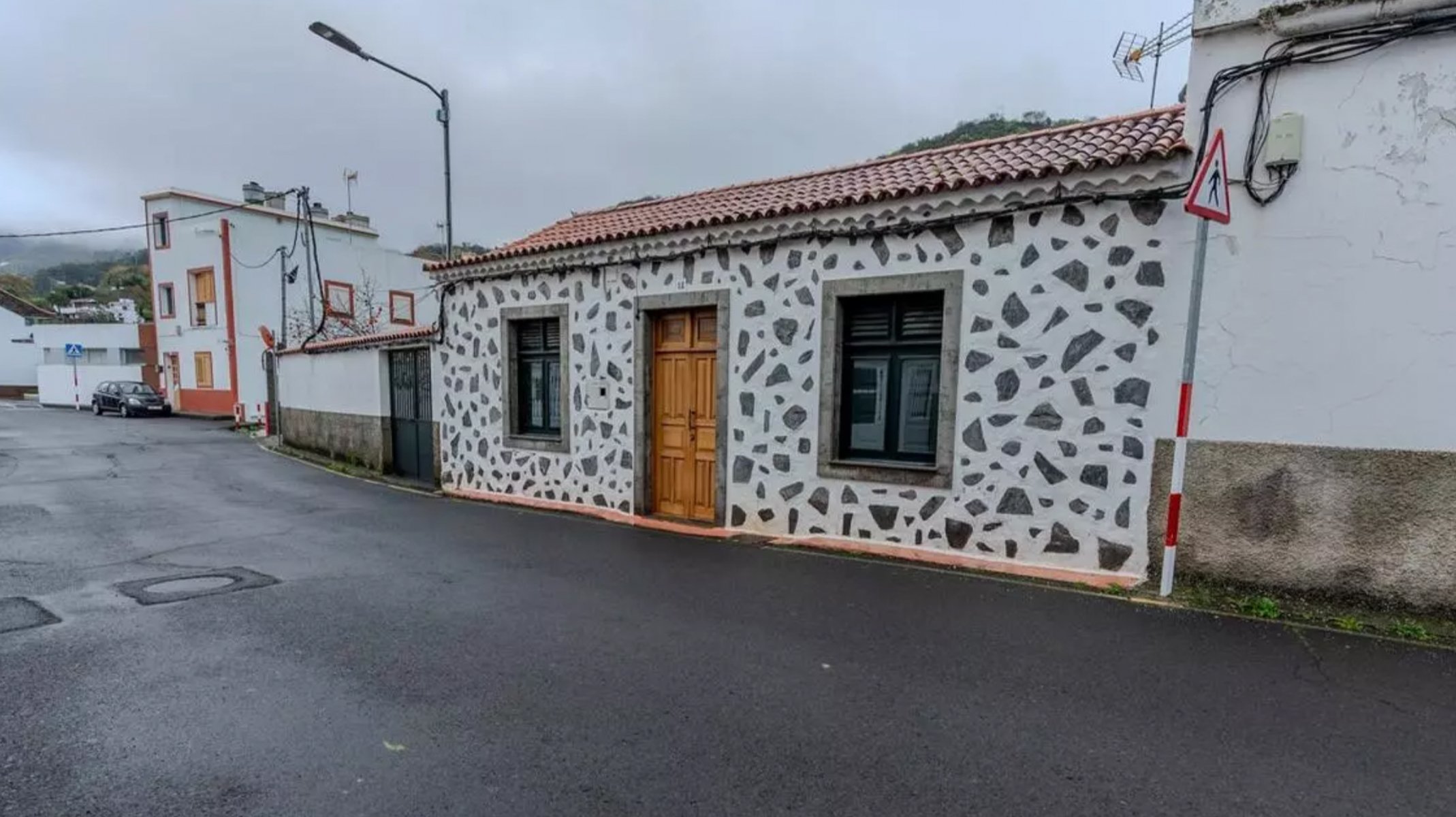 La vivienda que será remodelada en Valleseco. Foto: La Provincia. 