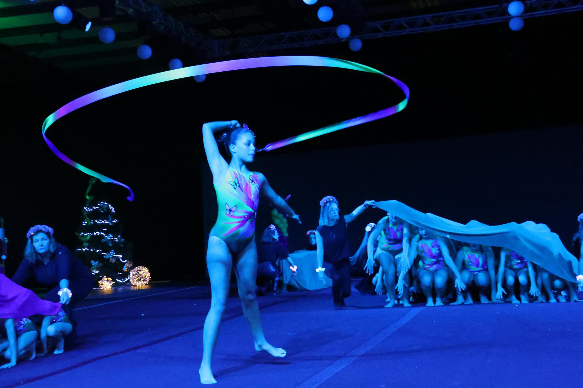 Festival de Gimnasia de Navidad. Foto: La Voz Festival de Gimnasia de Navidad. Foto: La Voz