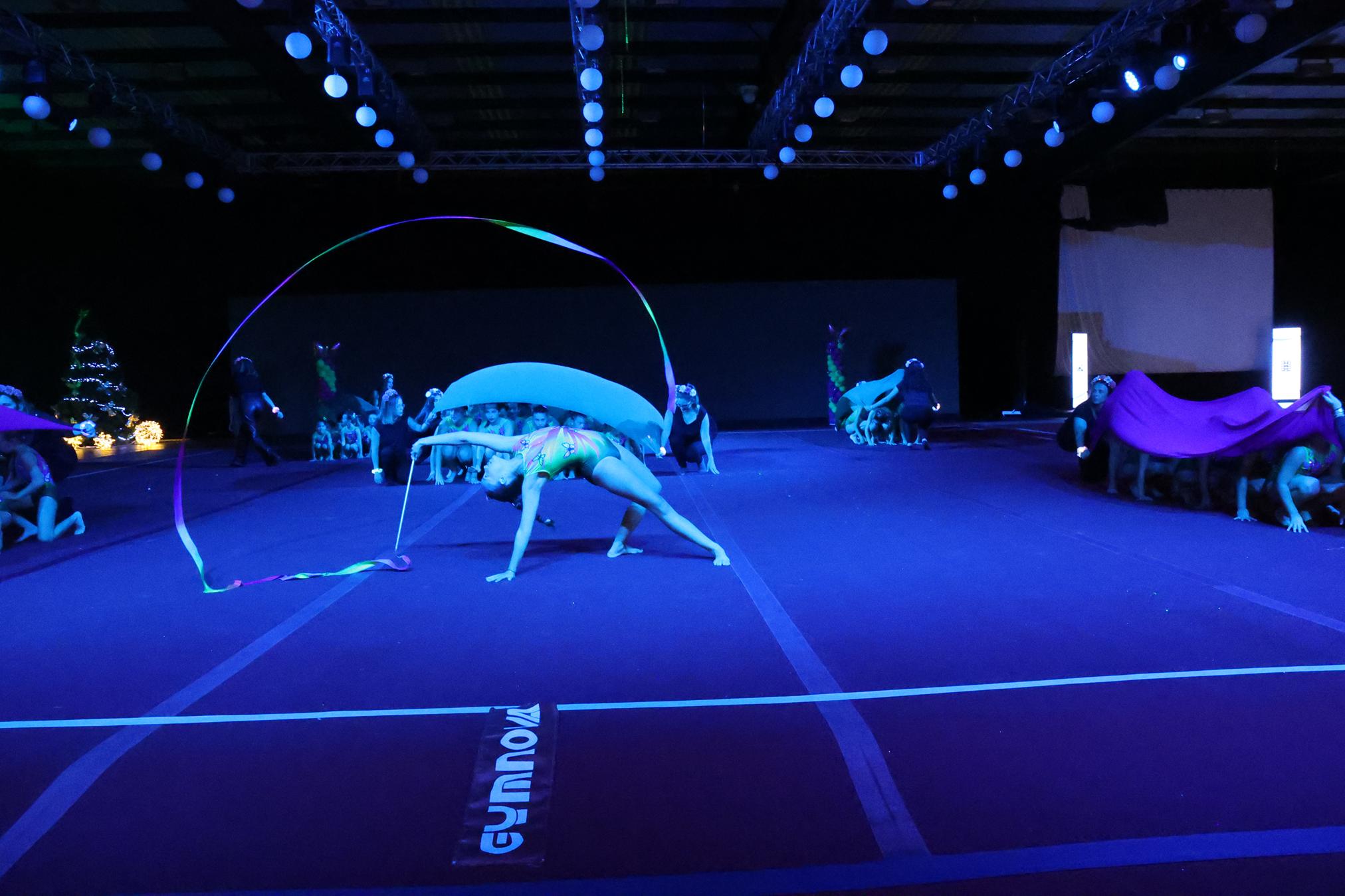 Festival de Gimnasia de Navidad. Foto: La Voz Festival de Gimnasia de Navidad. Foto: La Voz