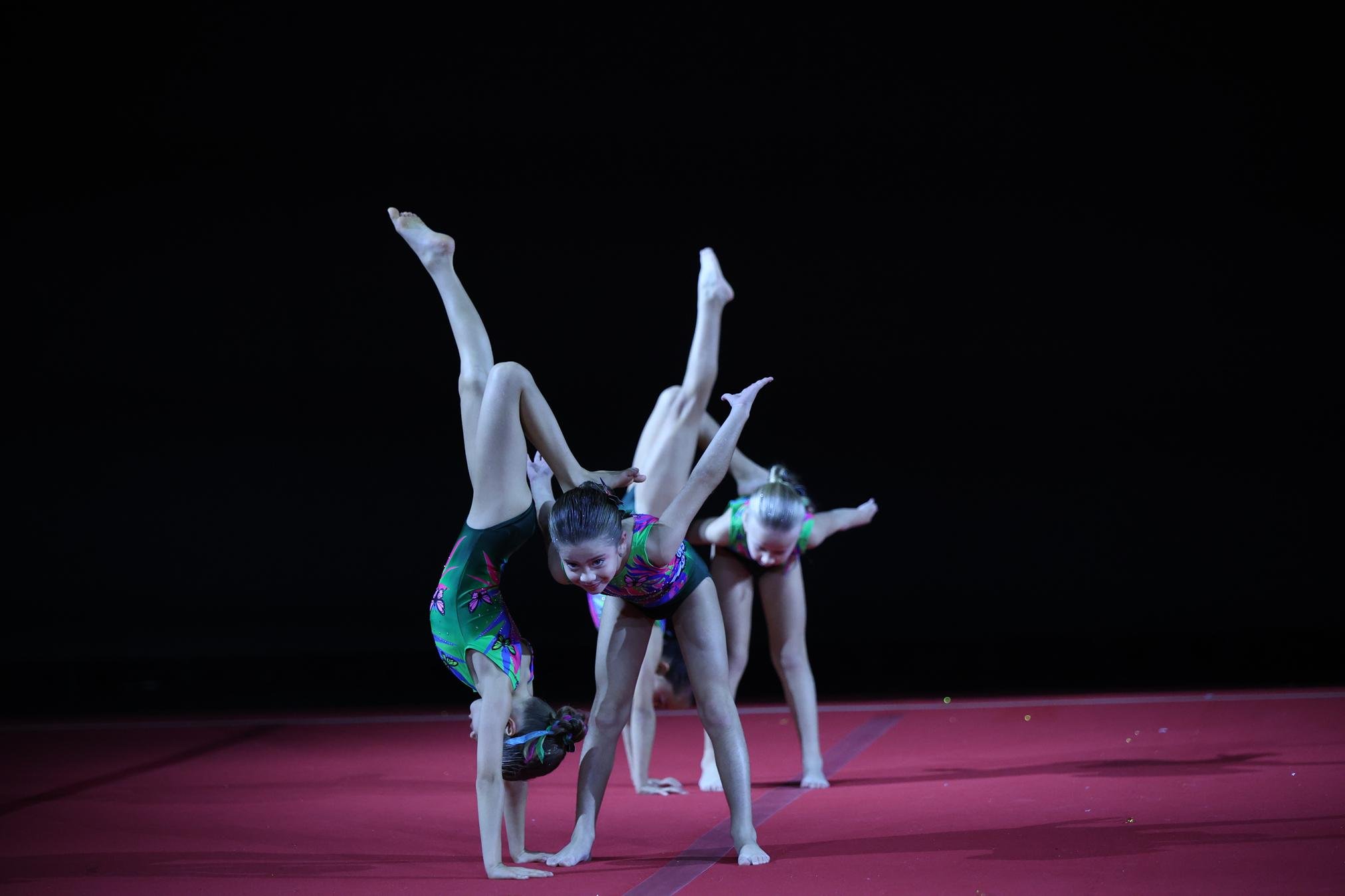 Festival de Gimnasia de Navidad. Foto: La Voz Festival de Gimnasia de Navidad. Foto: La Voz