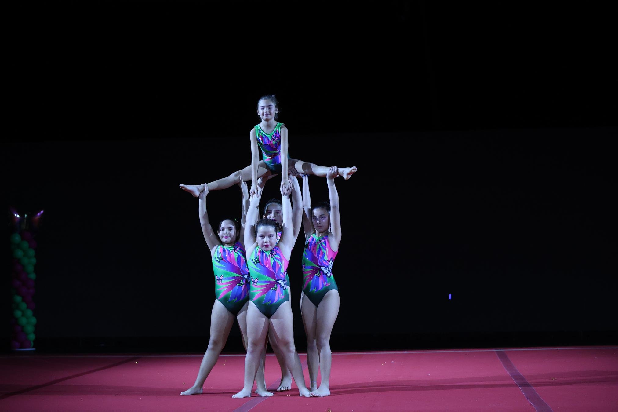 Festival de Gimnasia de Navidad. Foto: La Voz Festival de Gimnasia de Navidad. Foto: La Voz