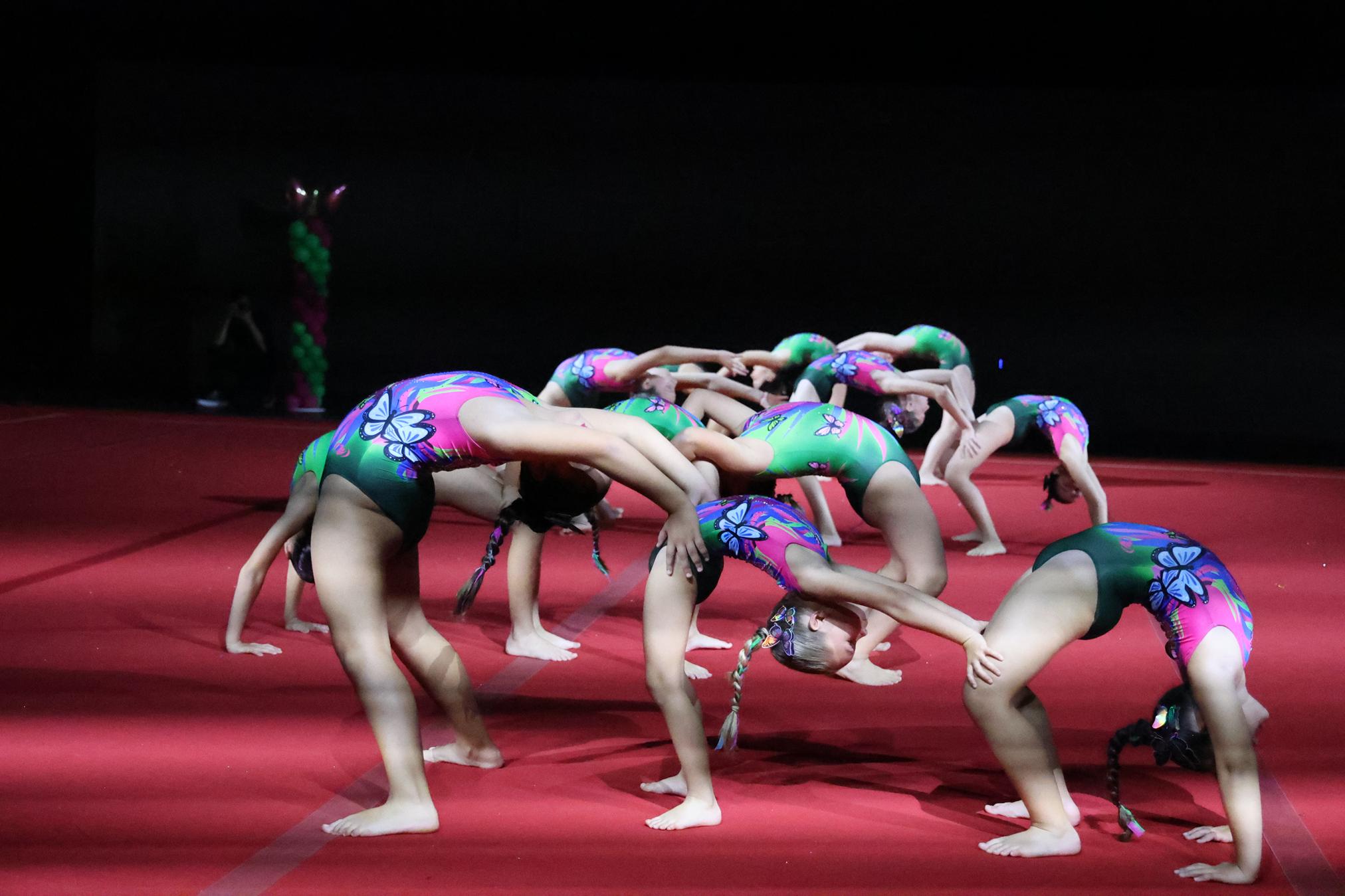 Festival de Gimnasia de Navidad. Foto: La Voz Festival de Gimnasia de Navidad. Foto: La Voz