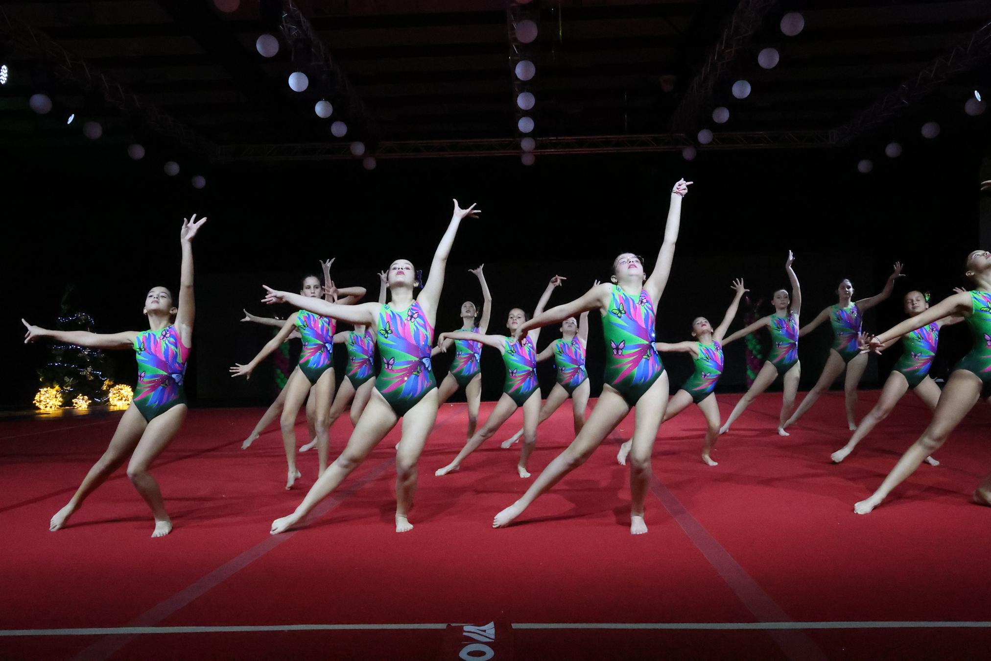 Festival de Gimnasia de Navidad. Foto: La Voz Festival de Gimnasia de Navidad. Foto: La Voz