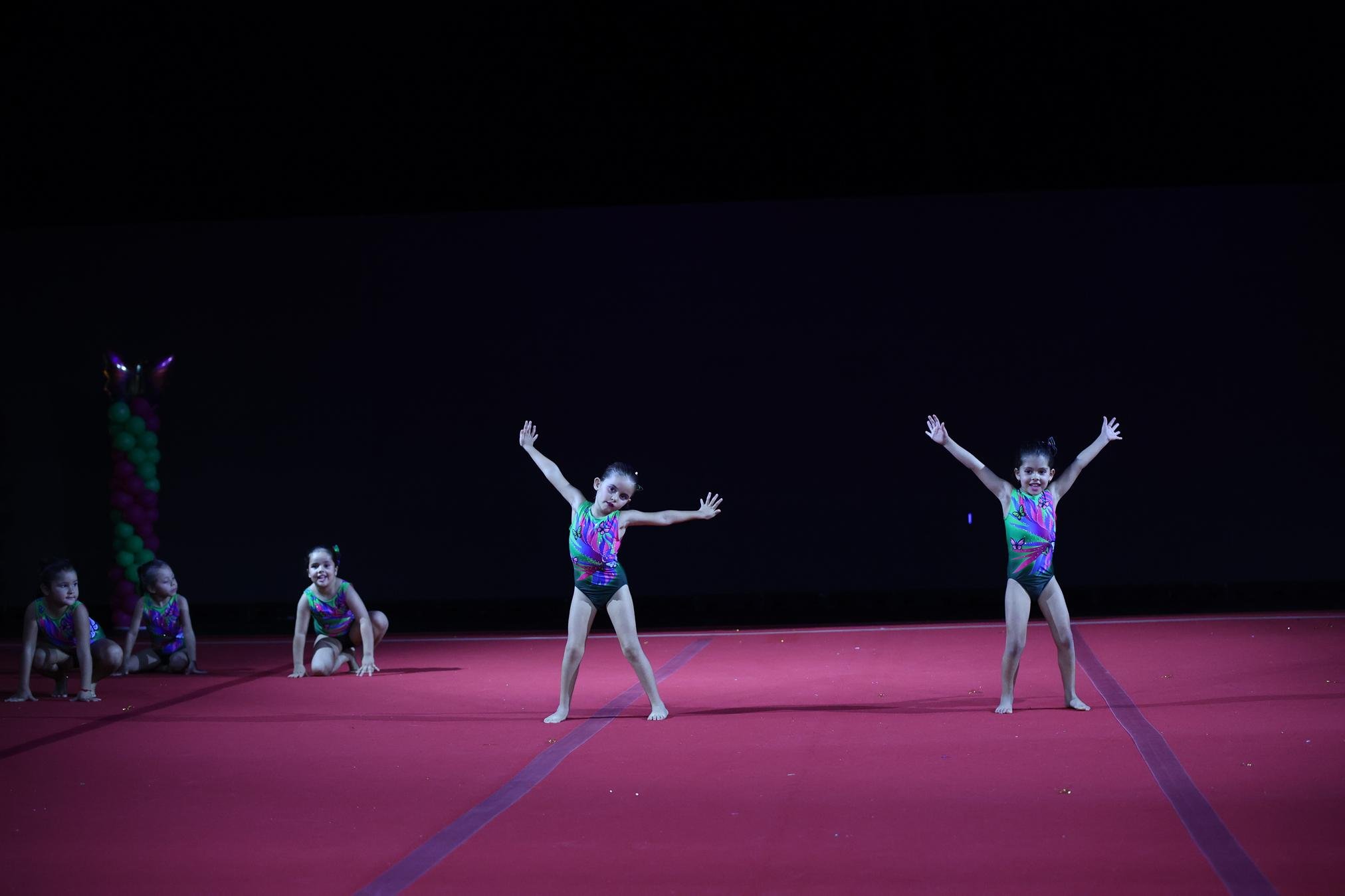 Festival de Gimnasia de Navidad. Foto: La Voz Festival de Gimnasia de Navidad. Foto: La Voz