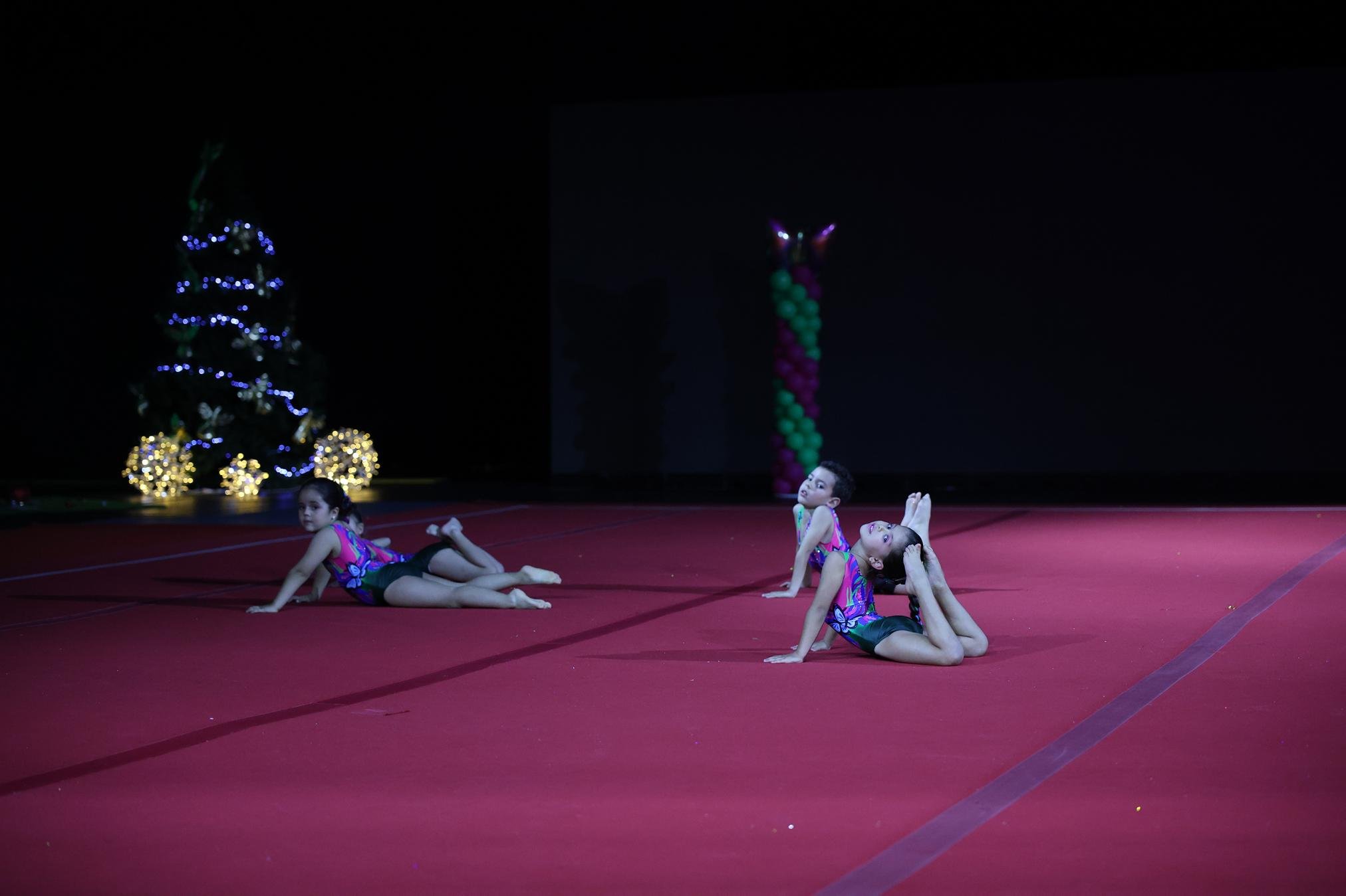 Festival de Gimnasia de Navidad. Foto: La Voz Festival de Gimnasia de Navidad. Foto: La Voz