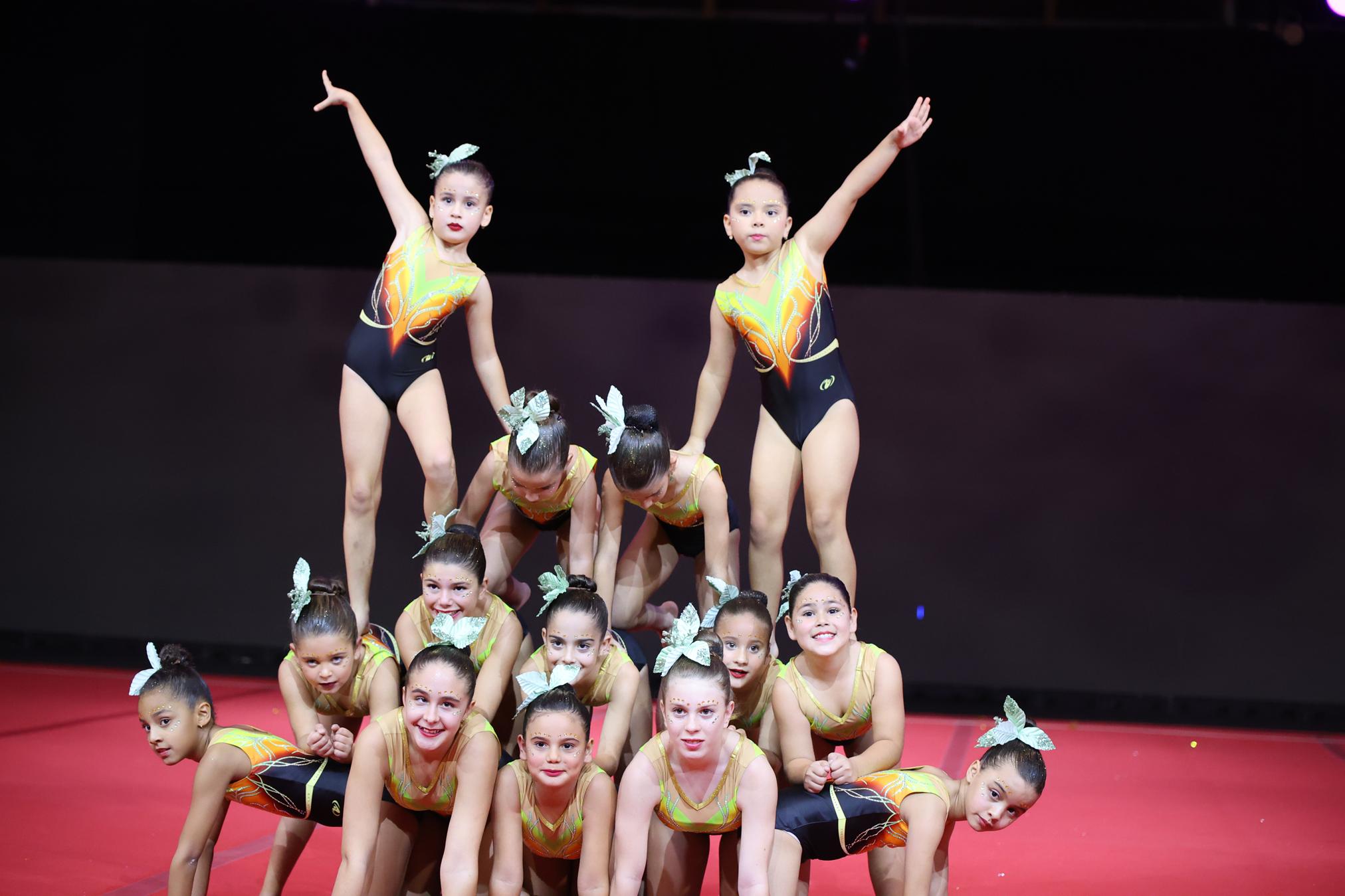 Festival de Gimnasia de Navidad. Foto: La Voz Festival de Gimnasia de Navidad. Foto: La Voz