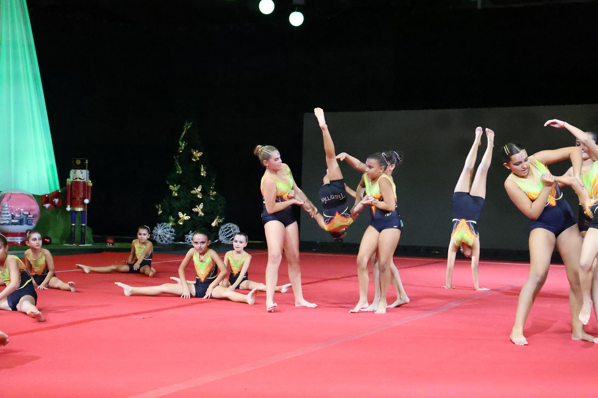 Festival de Gimnasia de Navidad. Foto: La Voz Festival de Gimnasia de Navidad. Foto: La Voz