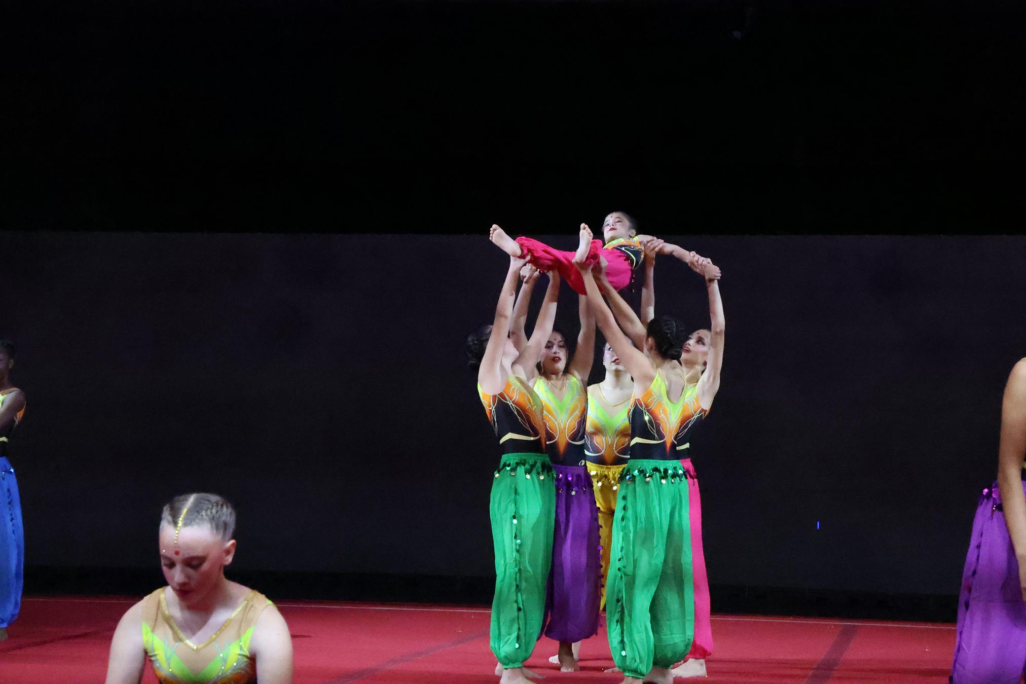 Festival de Gimnasia de Navidad. Foto: La Voz Festival de Gimnasia de Navidad. Foto: La Voz