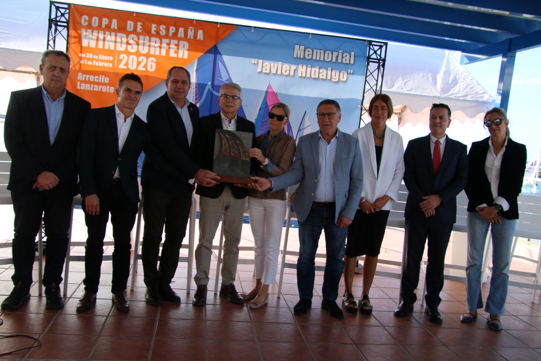 PRESENTACIÓN COPA DE ESPAÑA WINDSURFER  MEMORIAL JAVIER HIDALGO