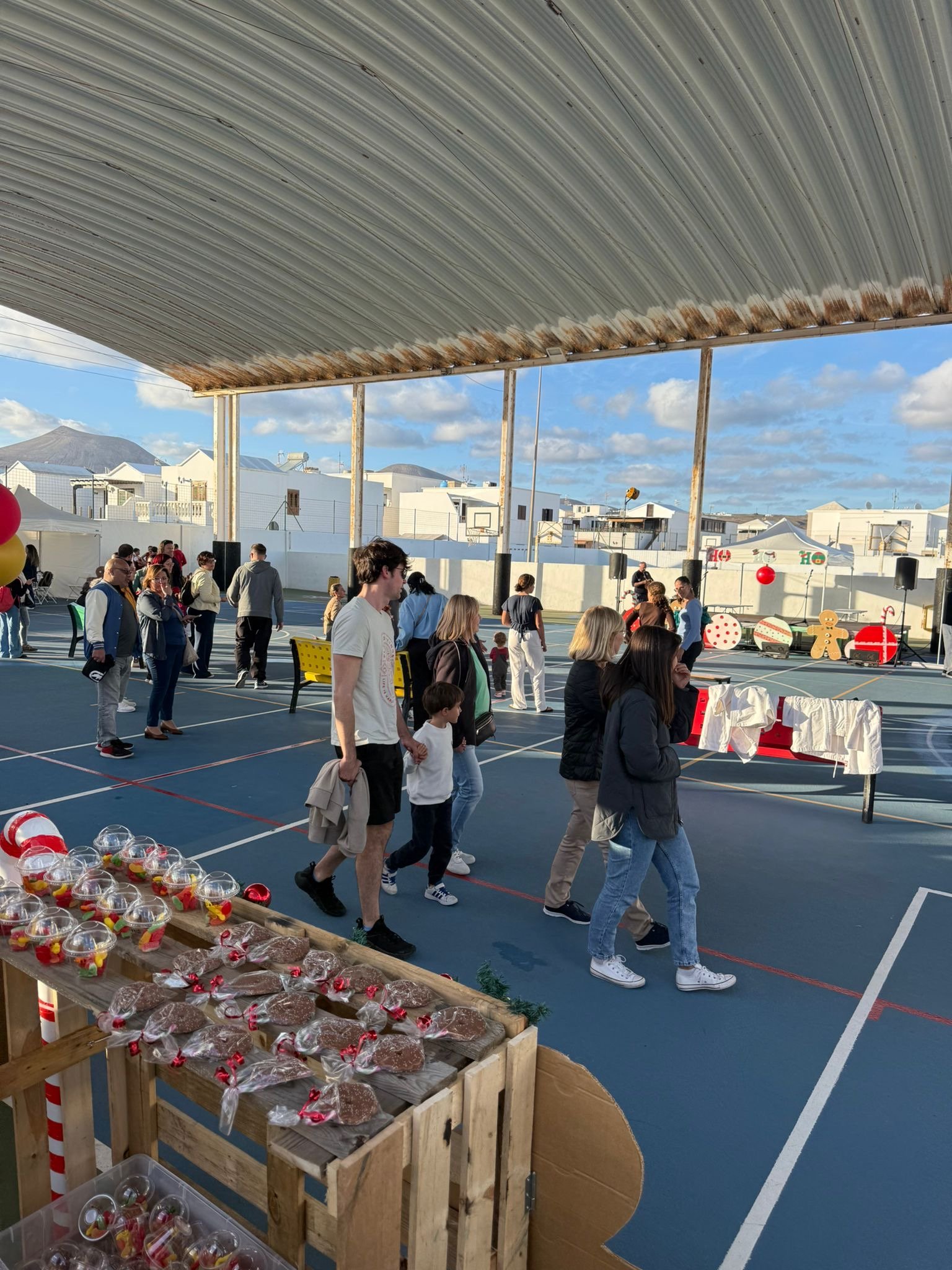 Navidad en familia en Playa Honda.
