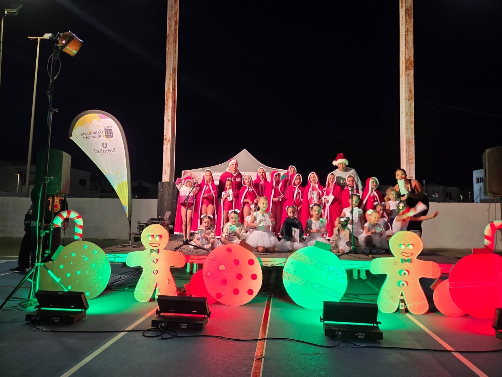 Navidad en familia en Playa Honda.