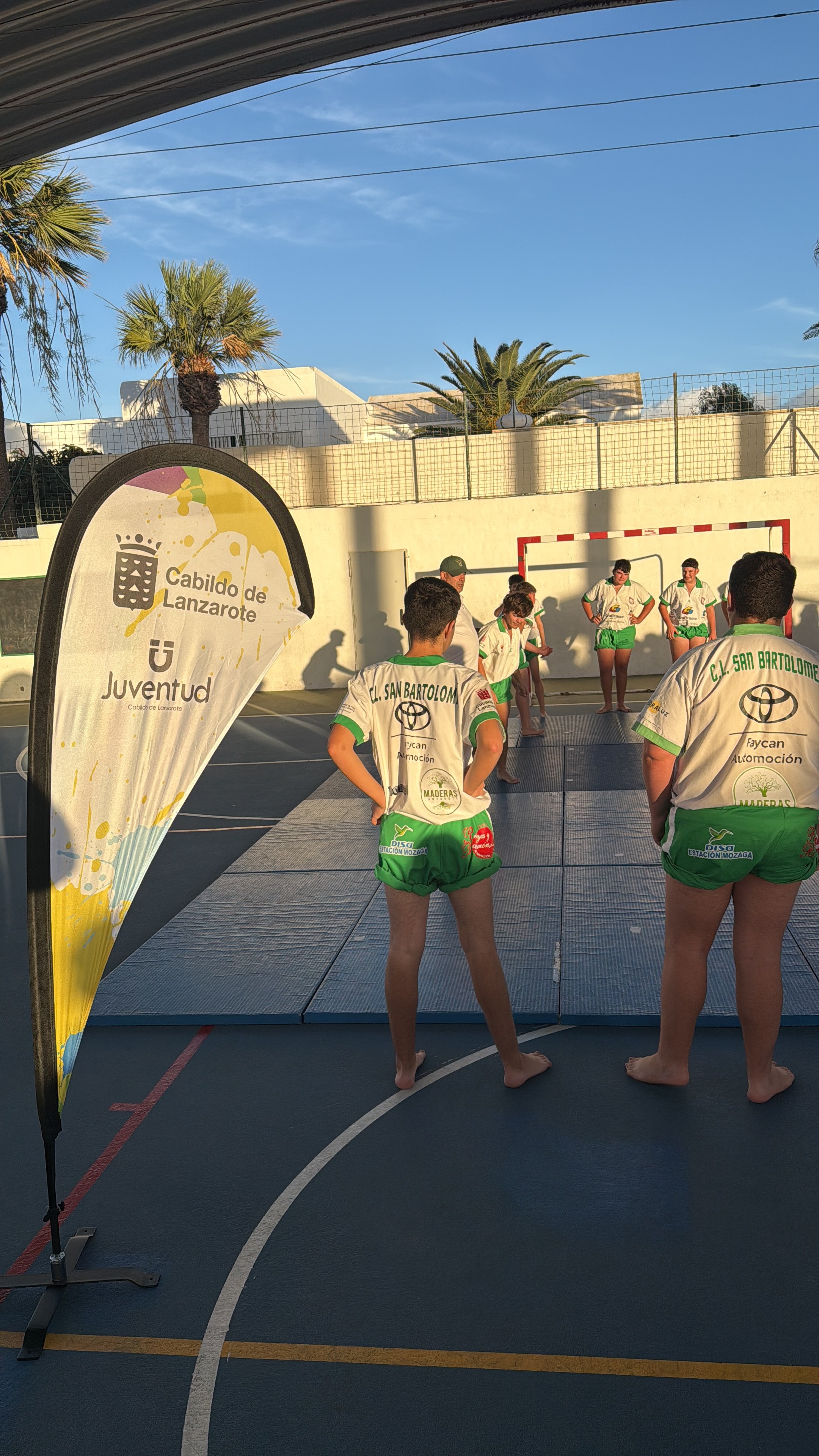 Navidad en familia en Playa Honda.