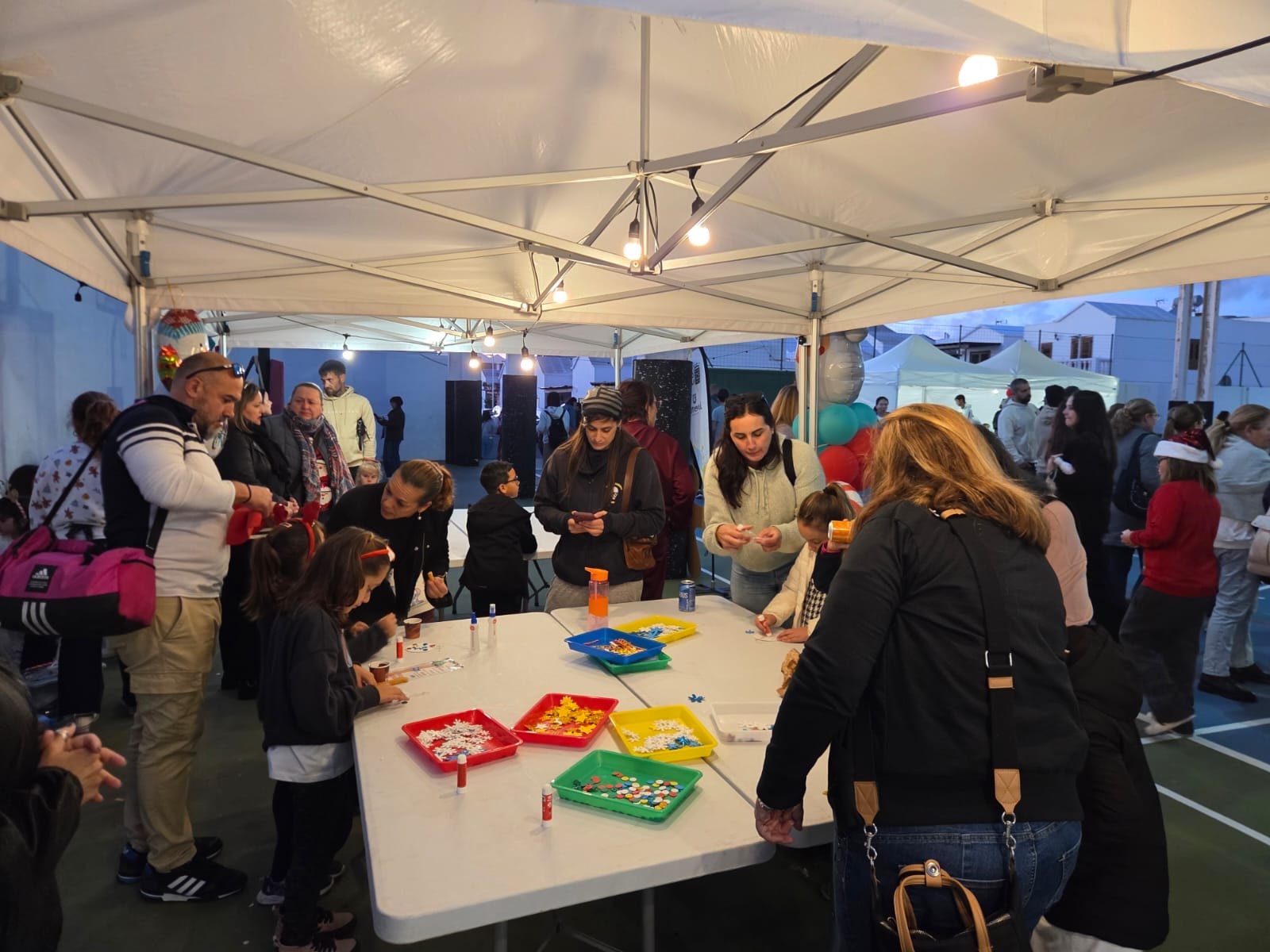 Navidad en familia en Playa Honda.