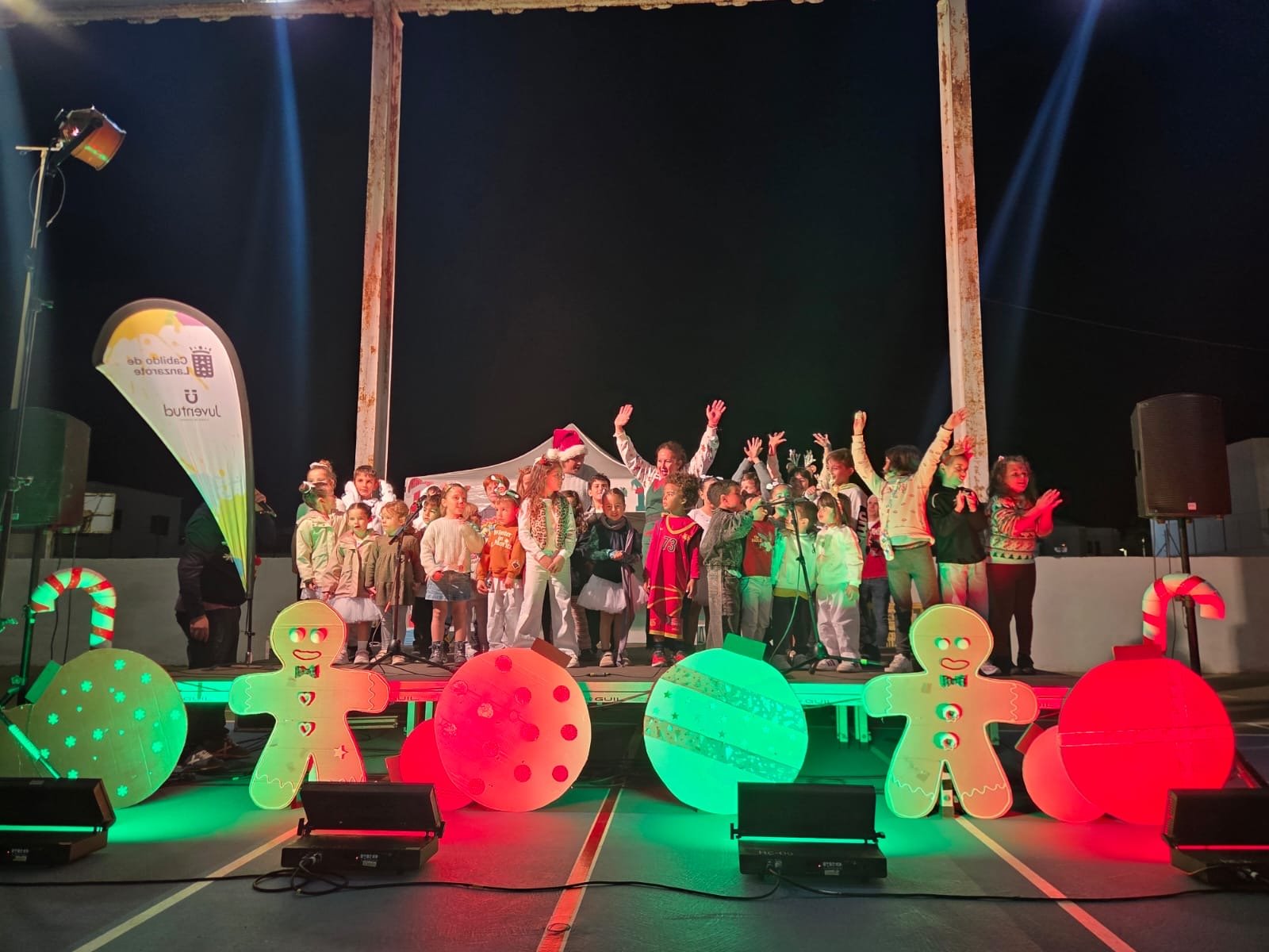 Navidad en familia en Playa Honda.