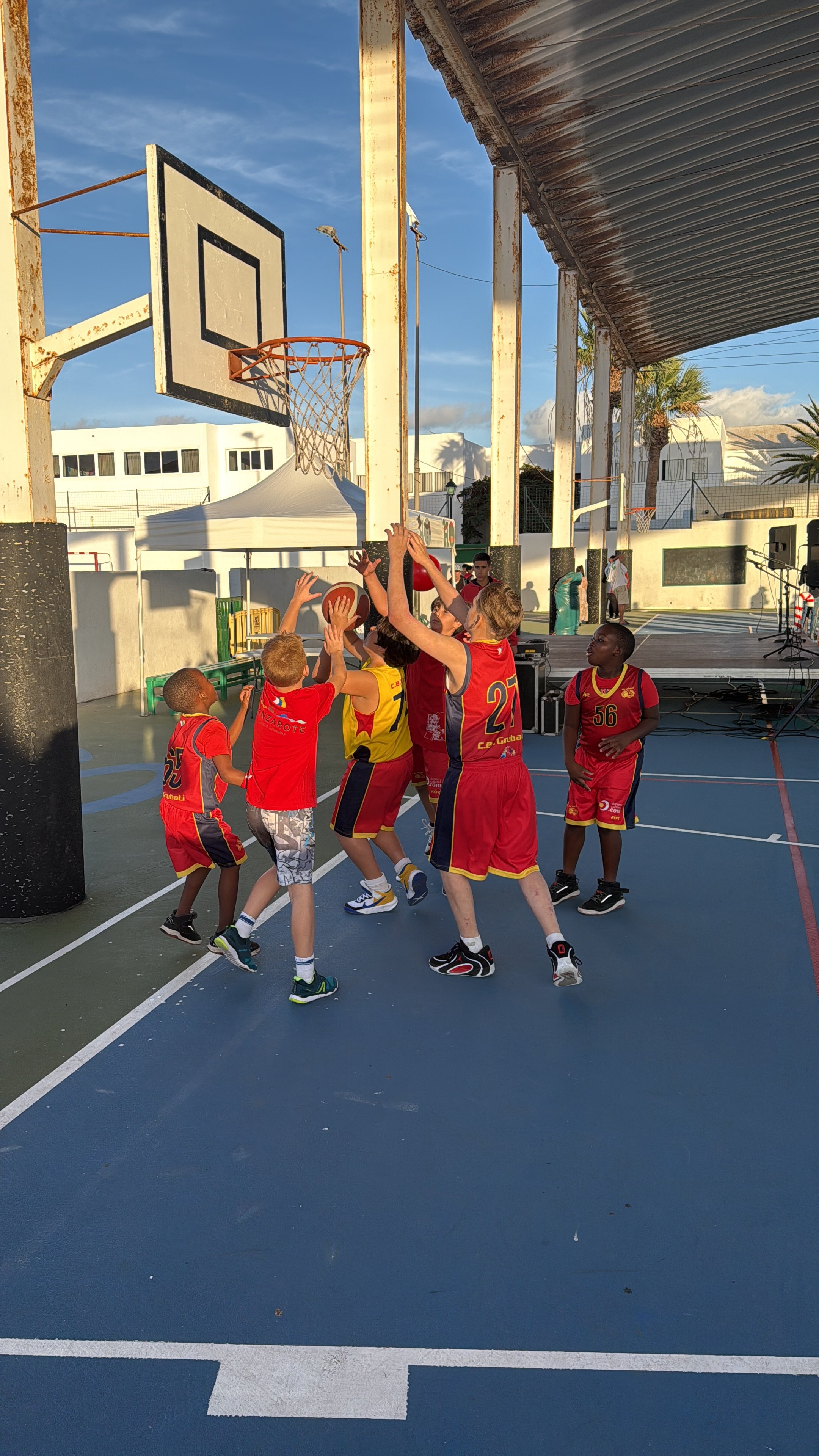 Navidad en familia en Playa Honda.