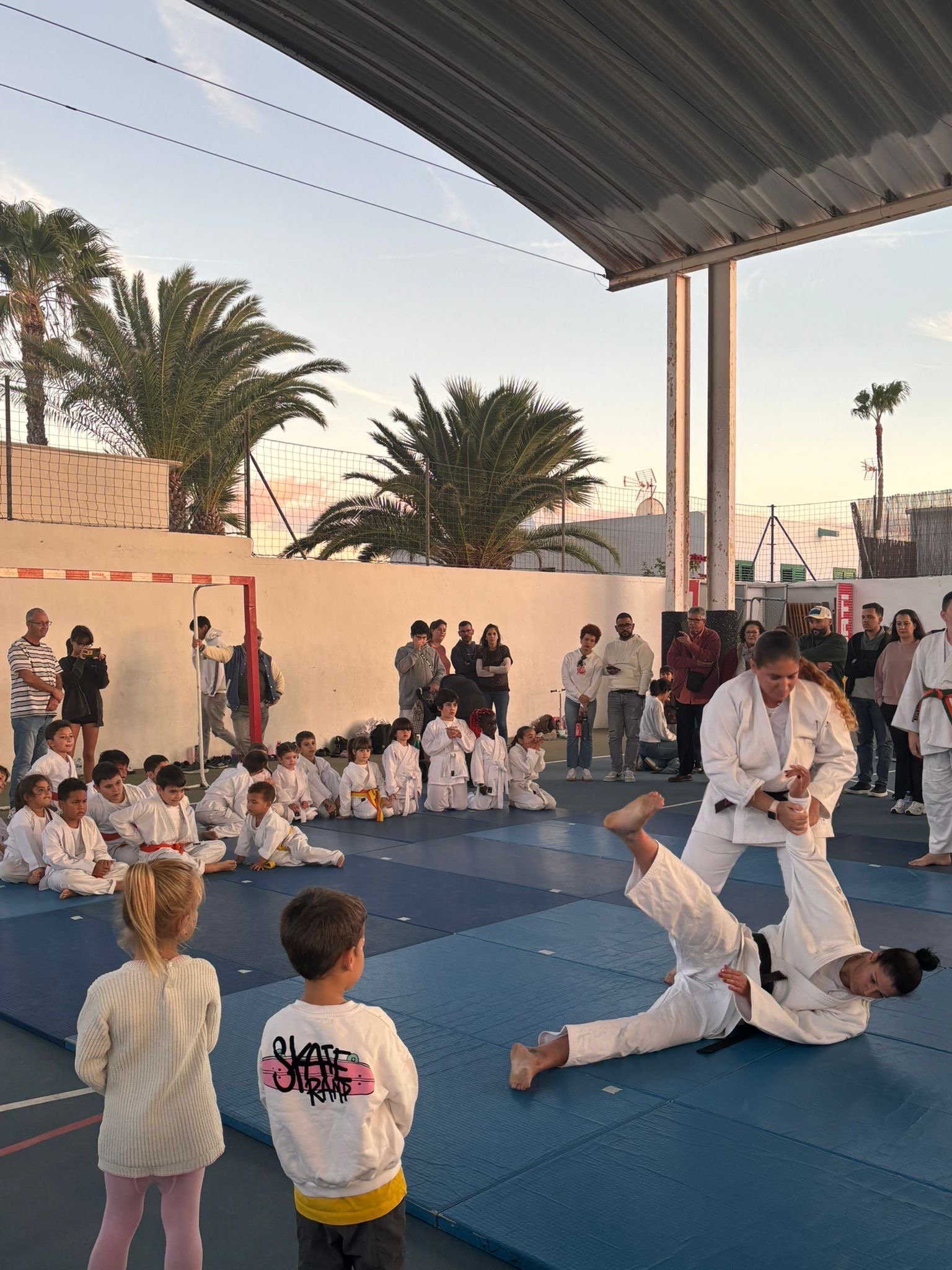 Navidad en familia en Playa Honda.