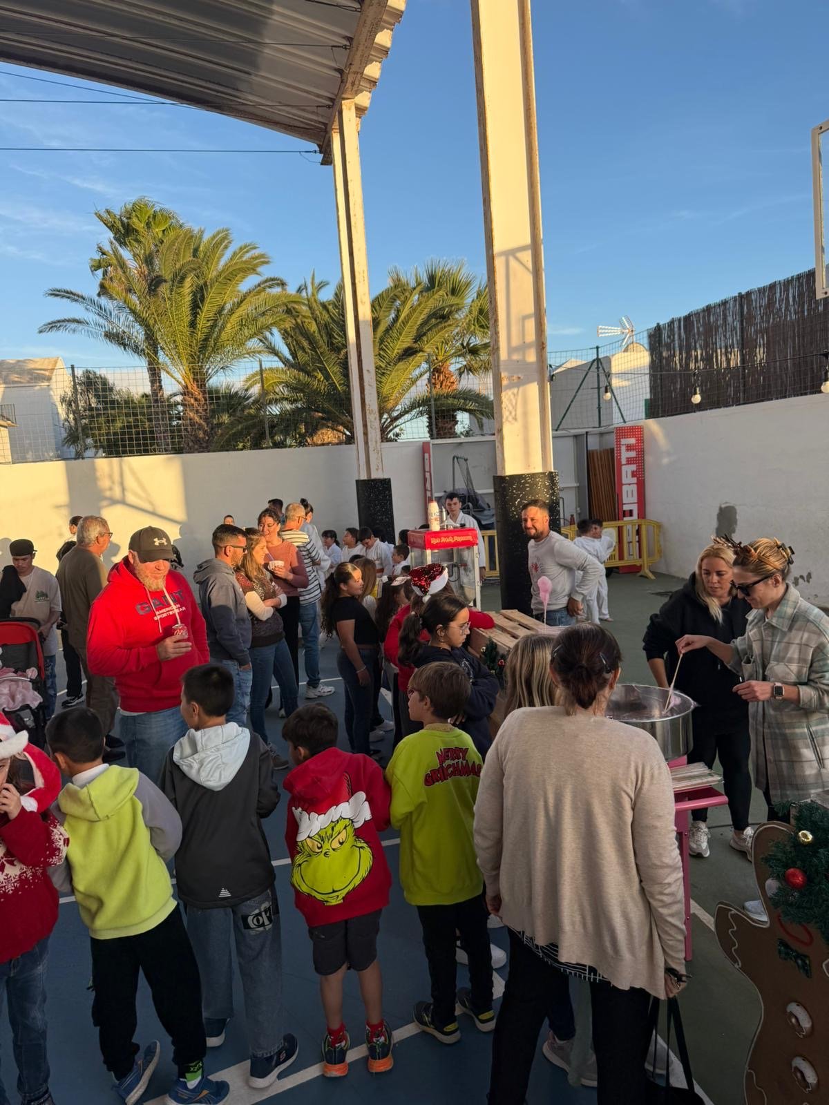 Navidad en familia en Playa Honda.