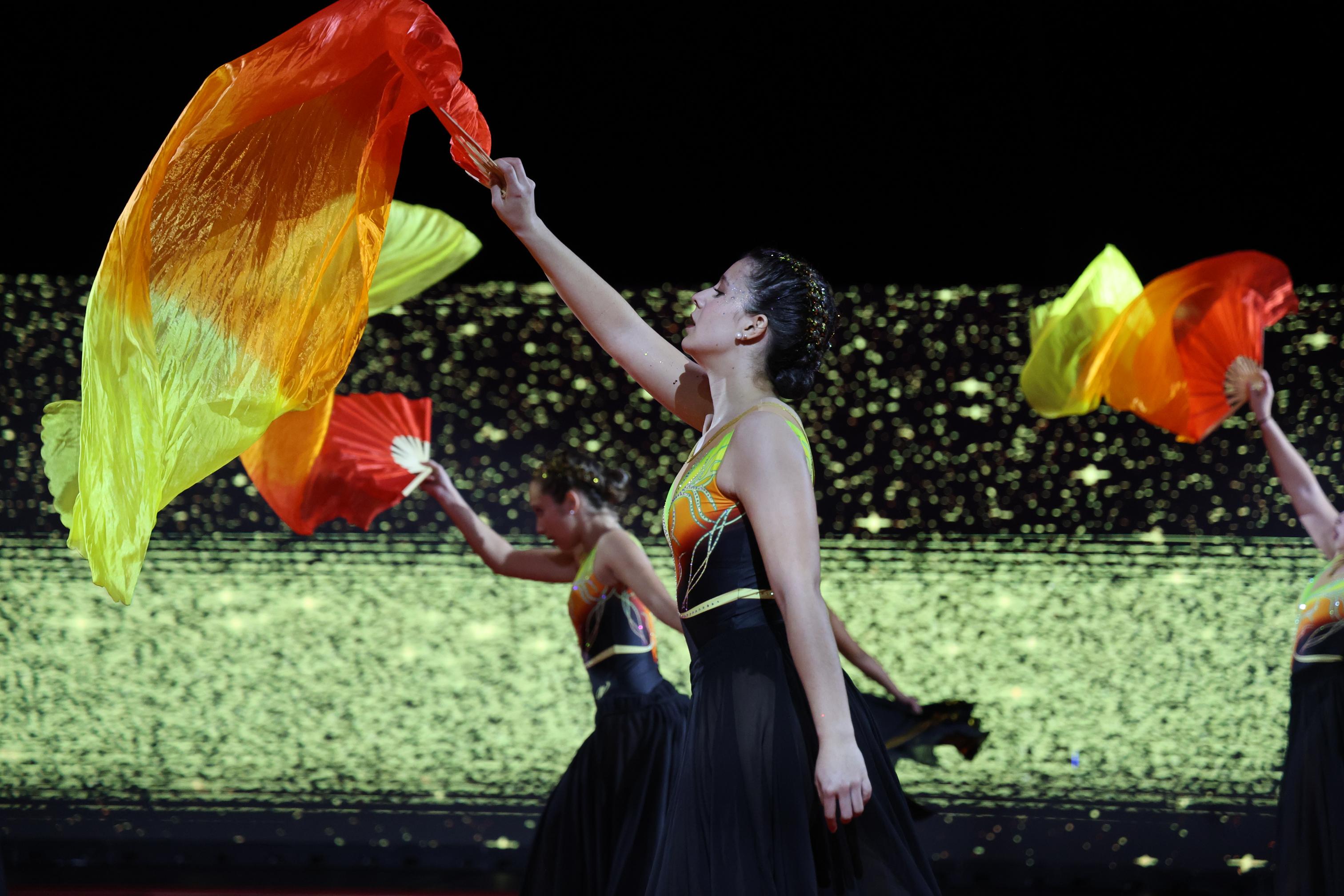 Festival de Gimnasia de Navidad. Foto: La Voz