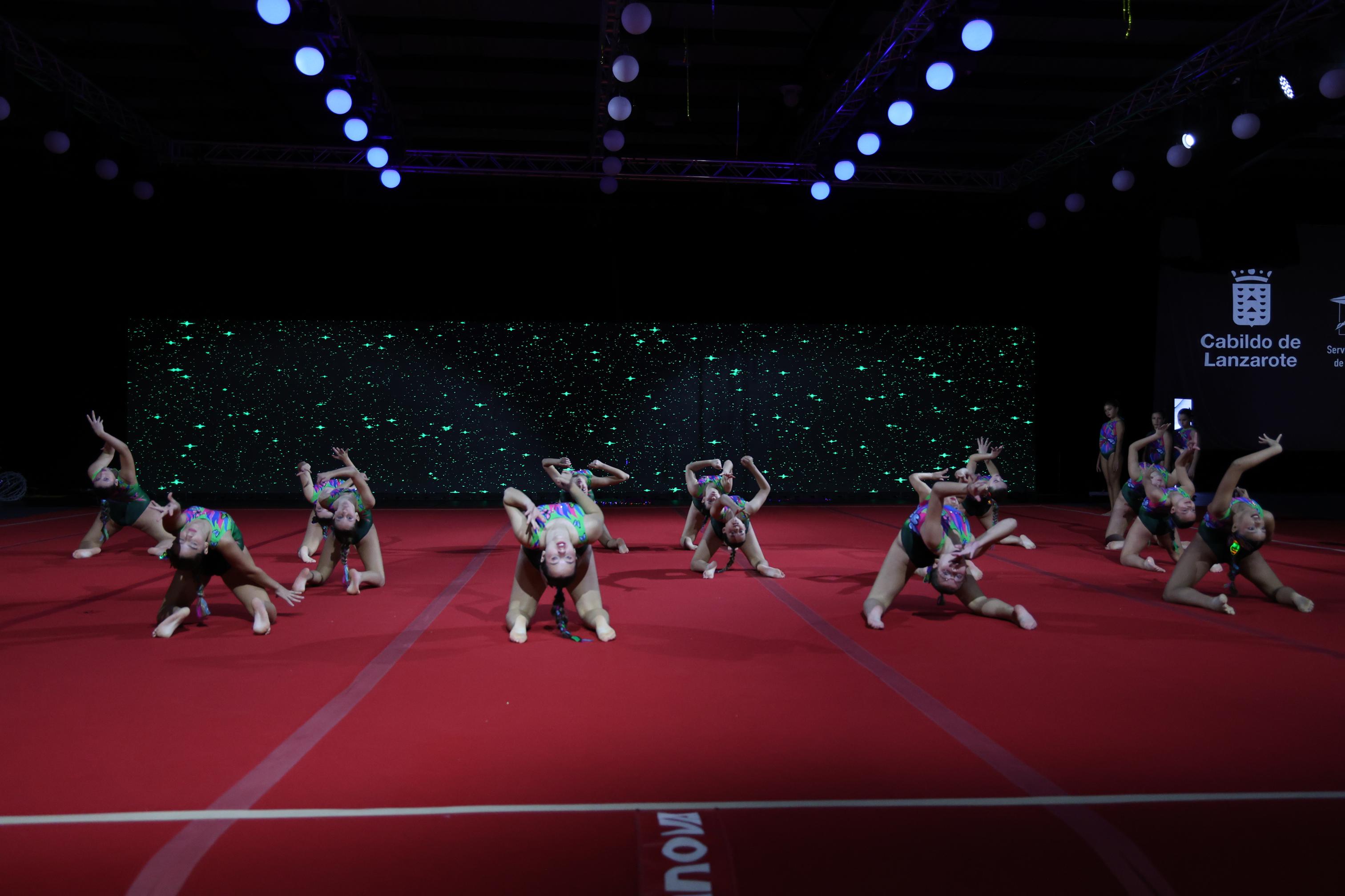 Festival de Gimnasia de Navidad. Foto: La Voz