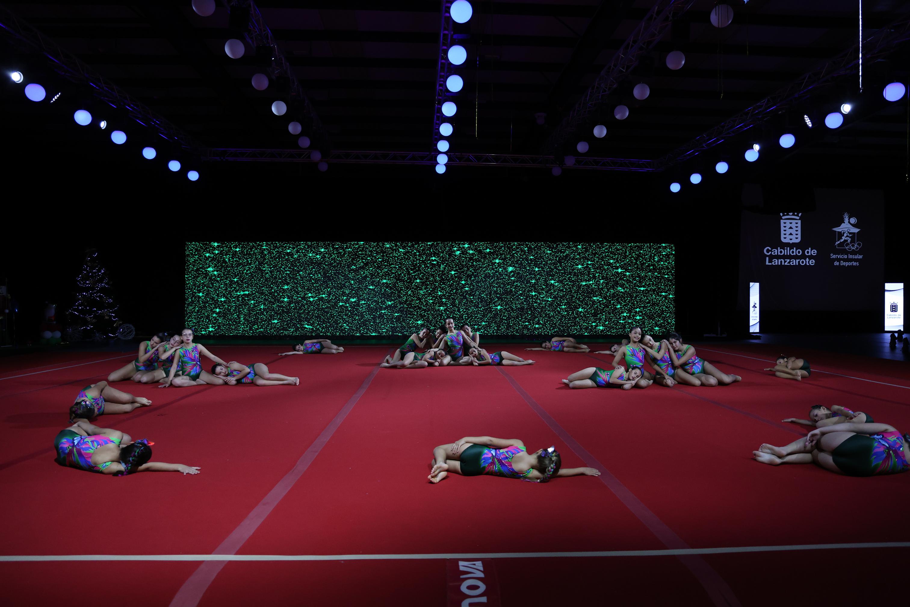 Festival de Gimnasia de Navidad. Foto: La Voz