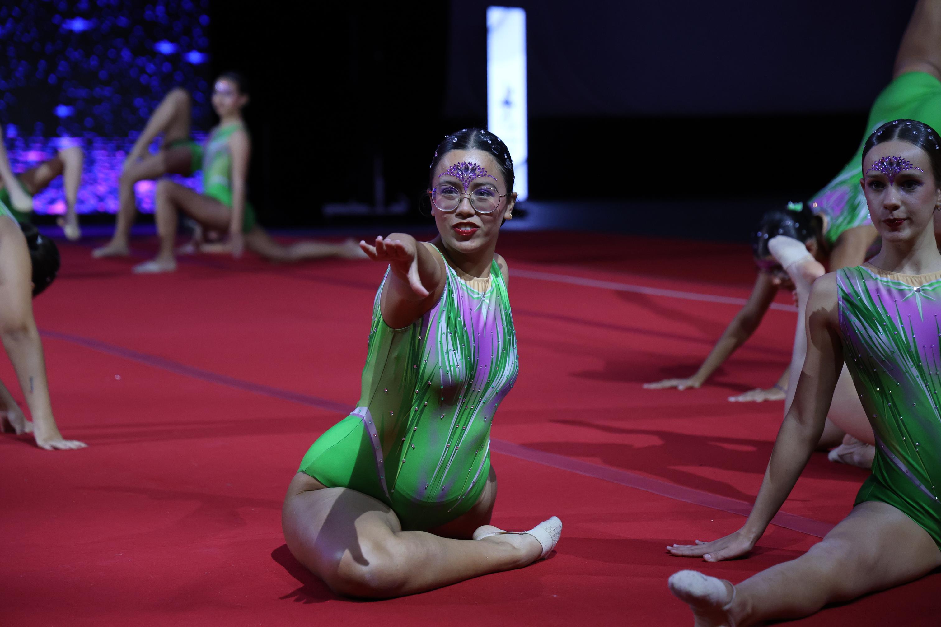 Festival de Gimnasia de Navidad. Foto: La Voz